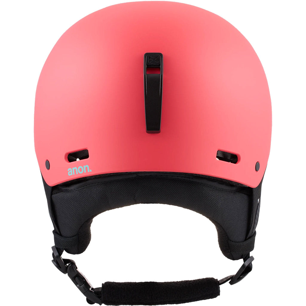 Anon Round Fit Raider 3 Coral Snowboard Helmet