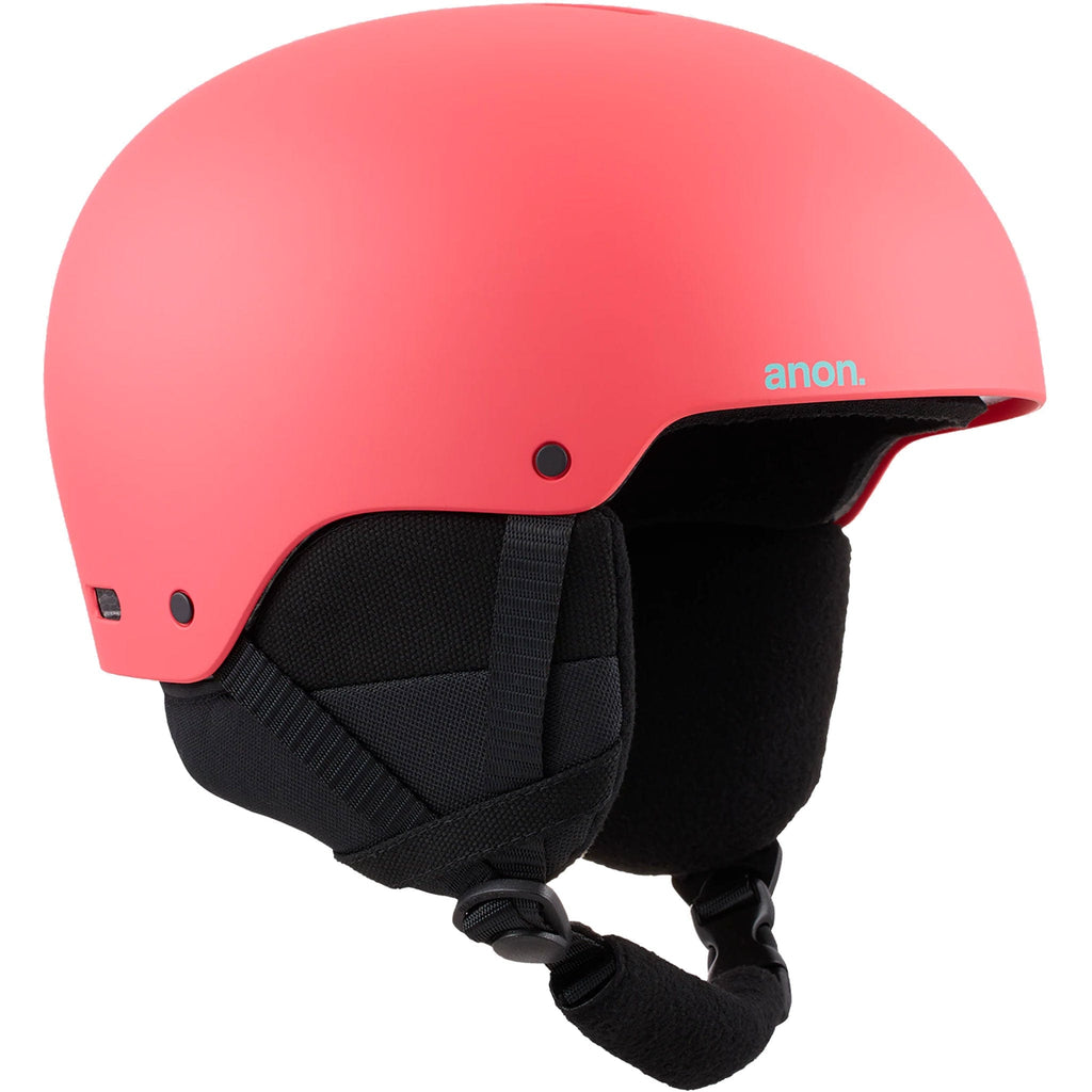 Anon Round Fit Raider 3 Coral Snowboard Helmet
