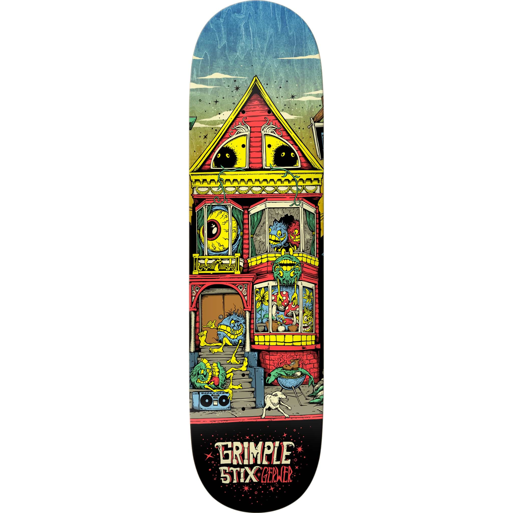 Anti Hero Grimple Stix Gerwer Victorians Skateboard Deck 8.25" Skateboard
