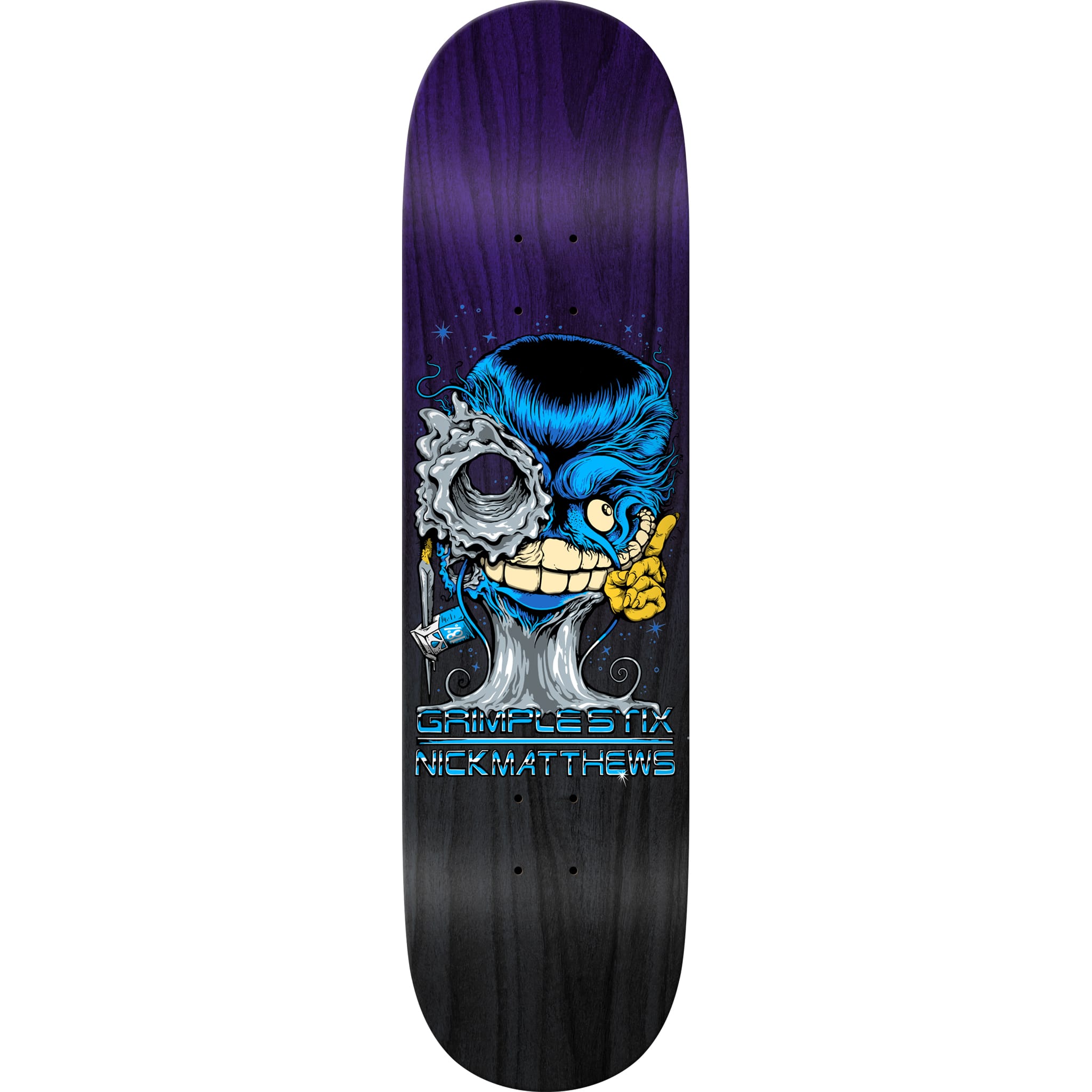 Anti Hero Grimplestix Matthews Grimplenator Skateboard Deck 8.5" Skateboard