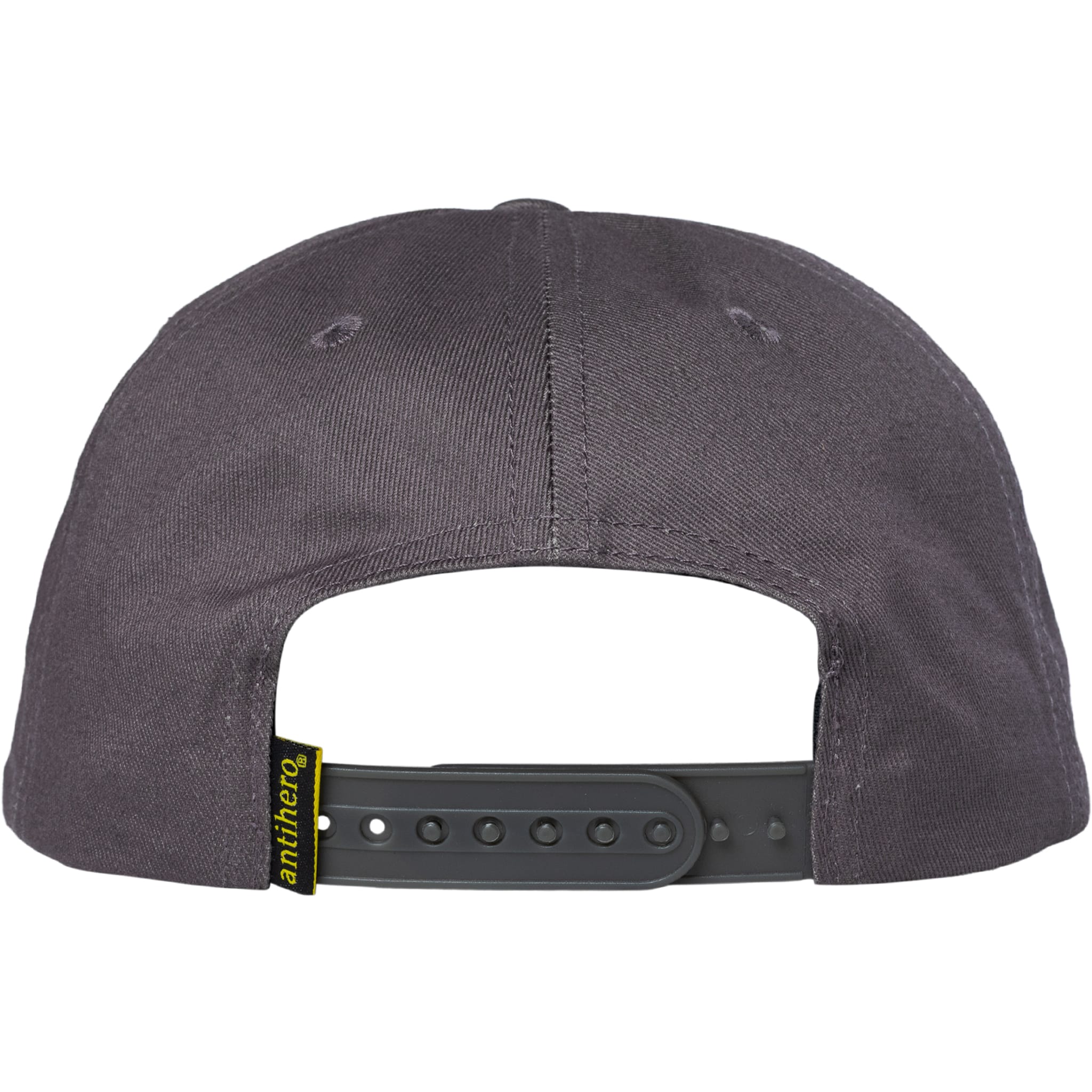 Anti Hero Lil Pigeon Snapback Hat Grey Yellow Hats