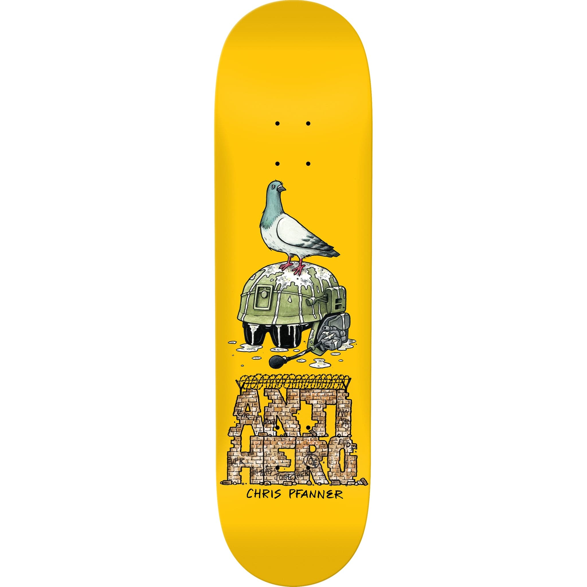 Anti Hero Pfanner Liberdad Skateboard Deck 8.25" Skateboard