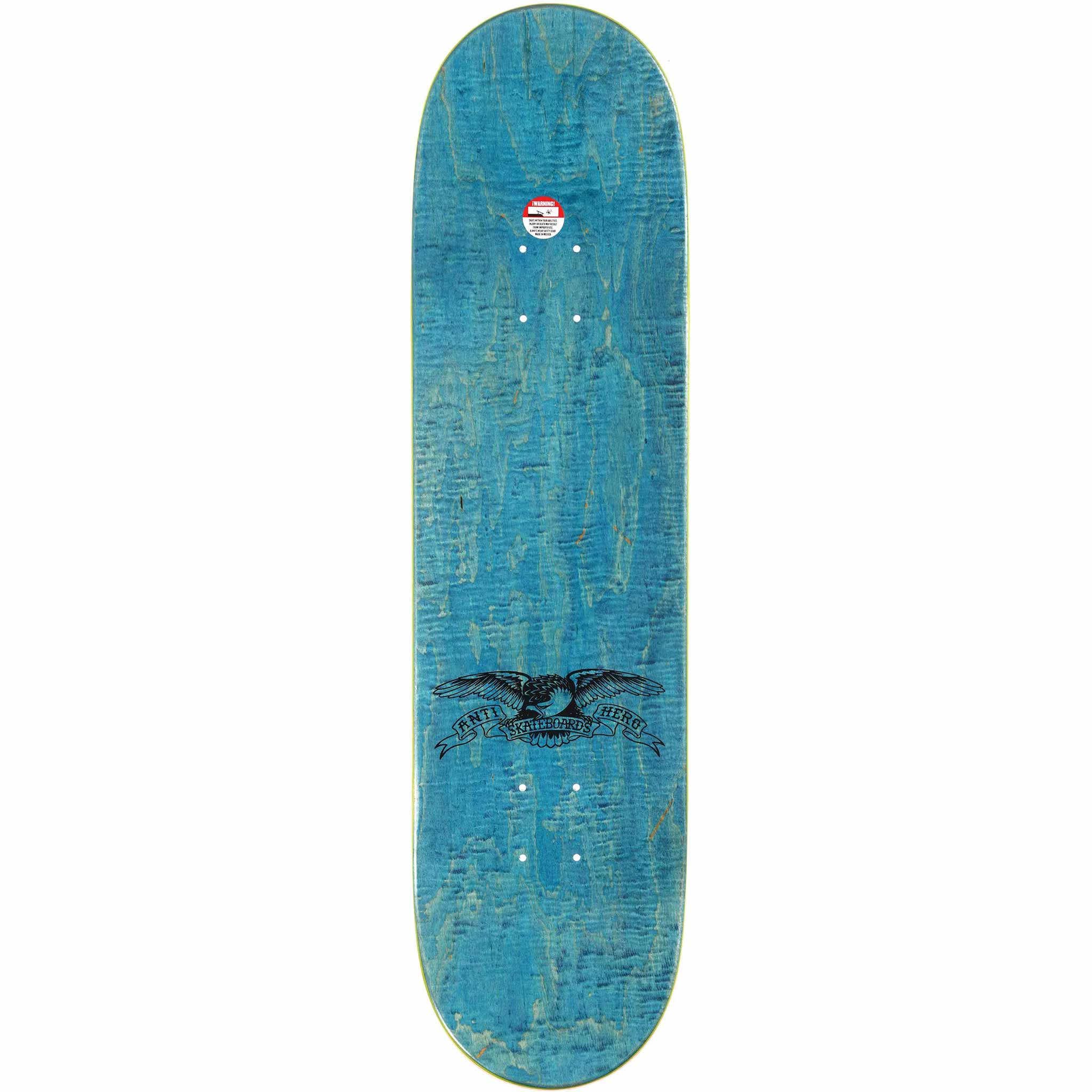 Anti Hero Pfanner Postal 8.25" Skateboard Deck Orange Skateboard