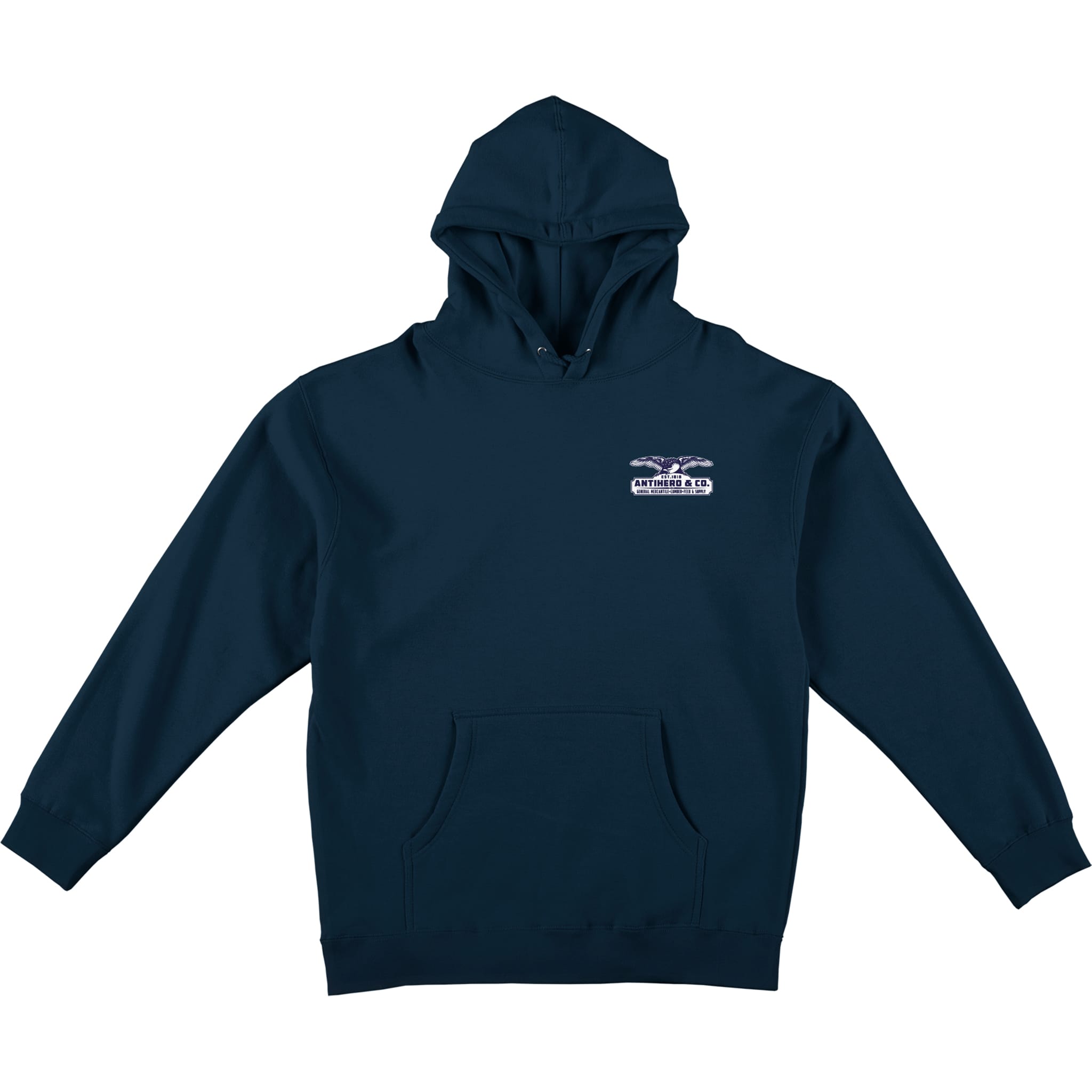 Anti Hero Pigeon Mash Hoodie Navy Sweatshirts