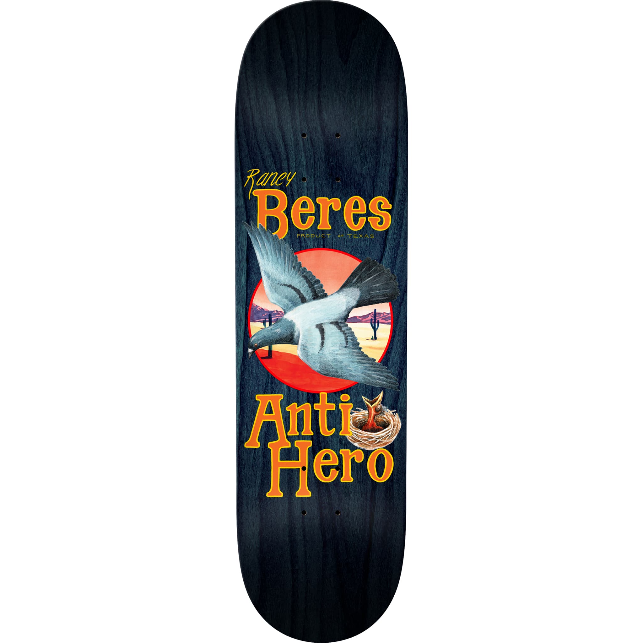 Anti Hero Raney Beres Homers Skateboard Deck 9.02" Skateboard