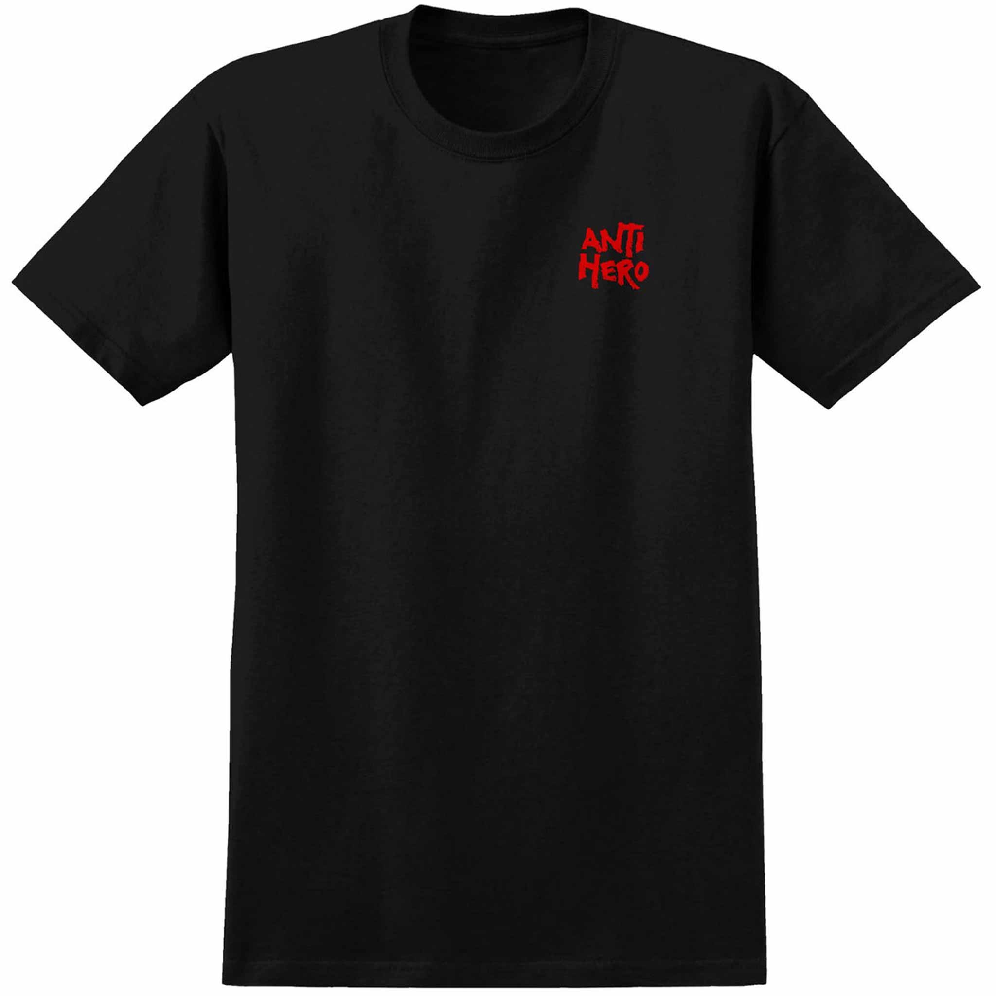 Anti Hero Repossessed Ringspun Premium Print Tee Black T Shirt