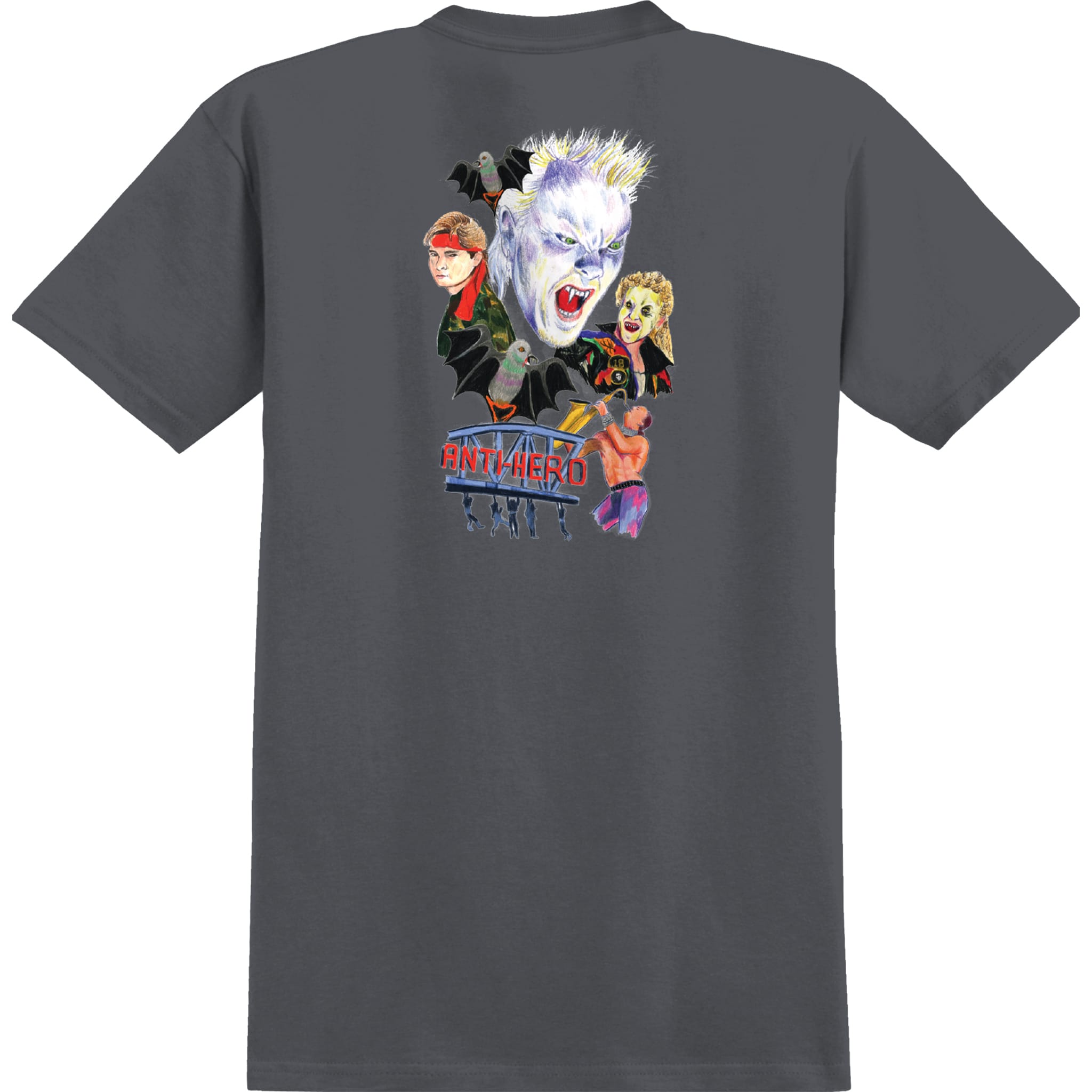 Anti Hero Still Believe Tee Charcoal T-Shirt