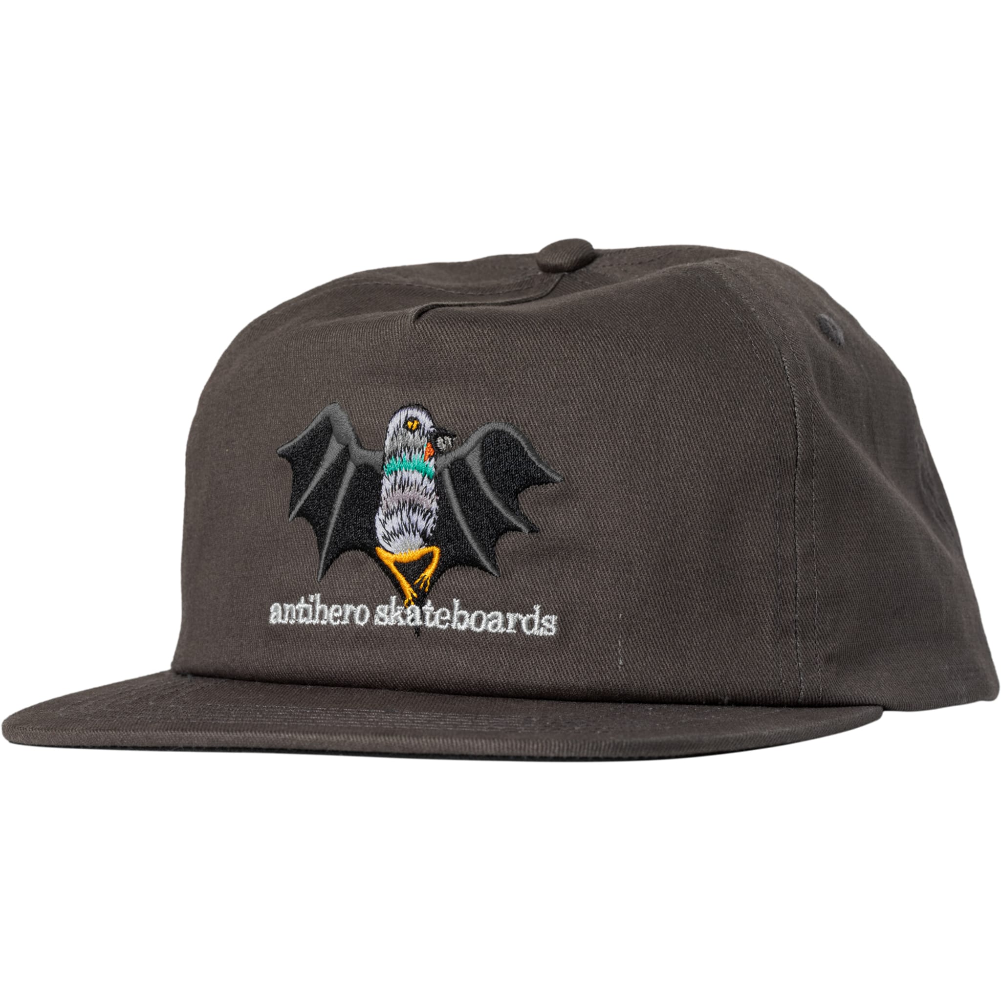 Anti Hero Vampigeon Snapback Charcoal Hat