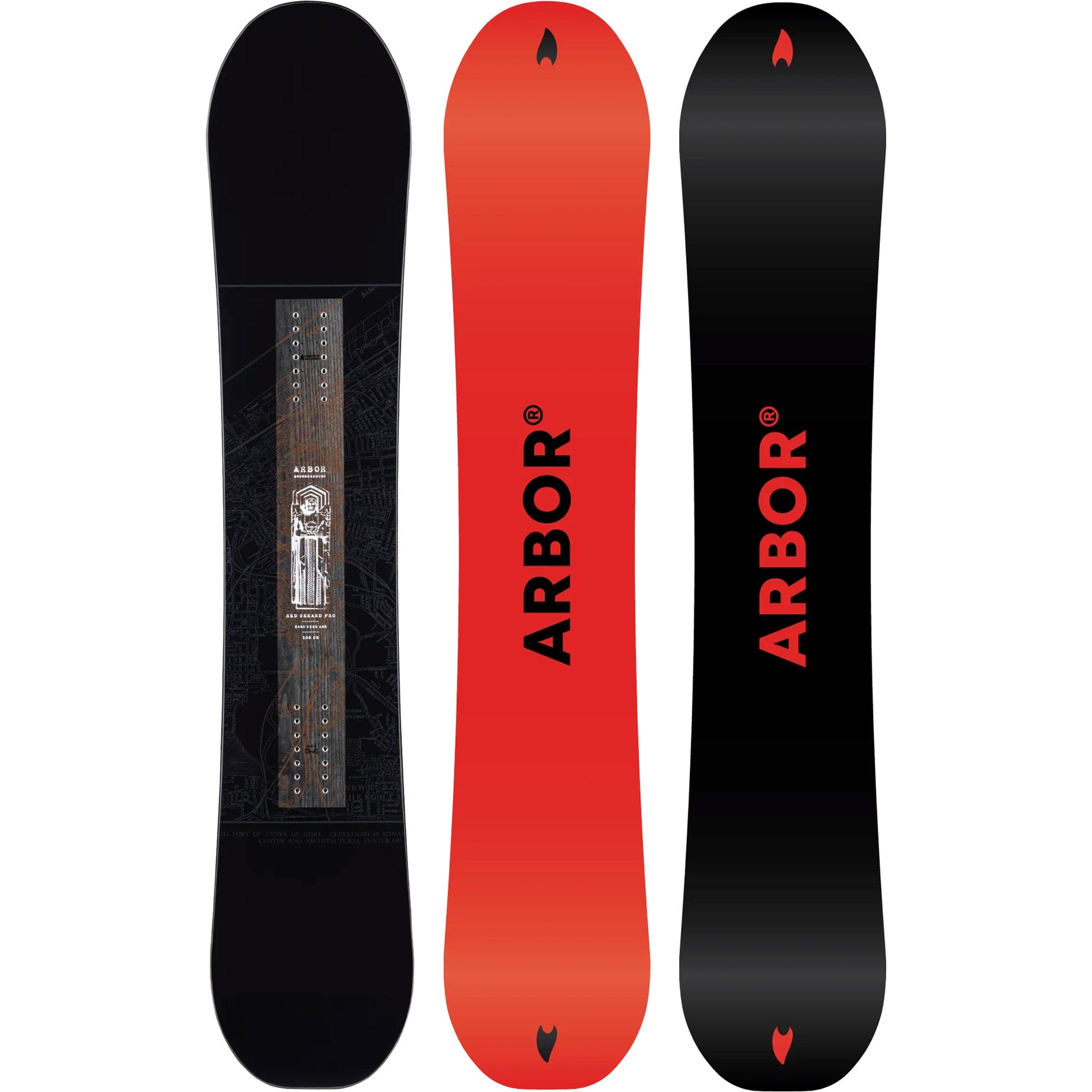 Arbor Red Gerard Pro Snowboard 2027 Snowboard
