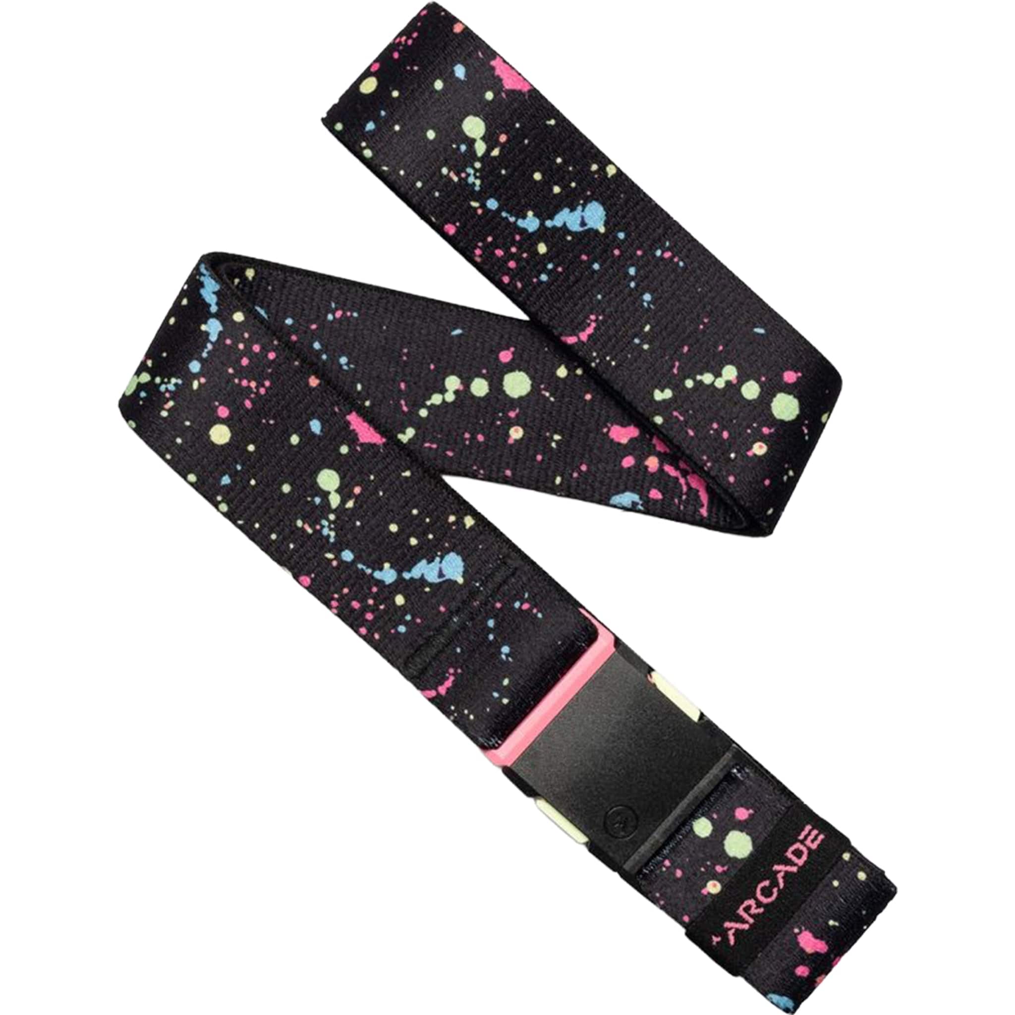 Arcade Splatter Belt Black Neon BELT
