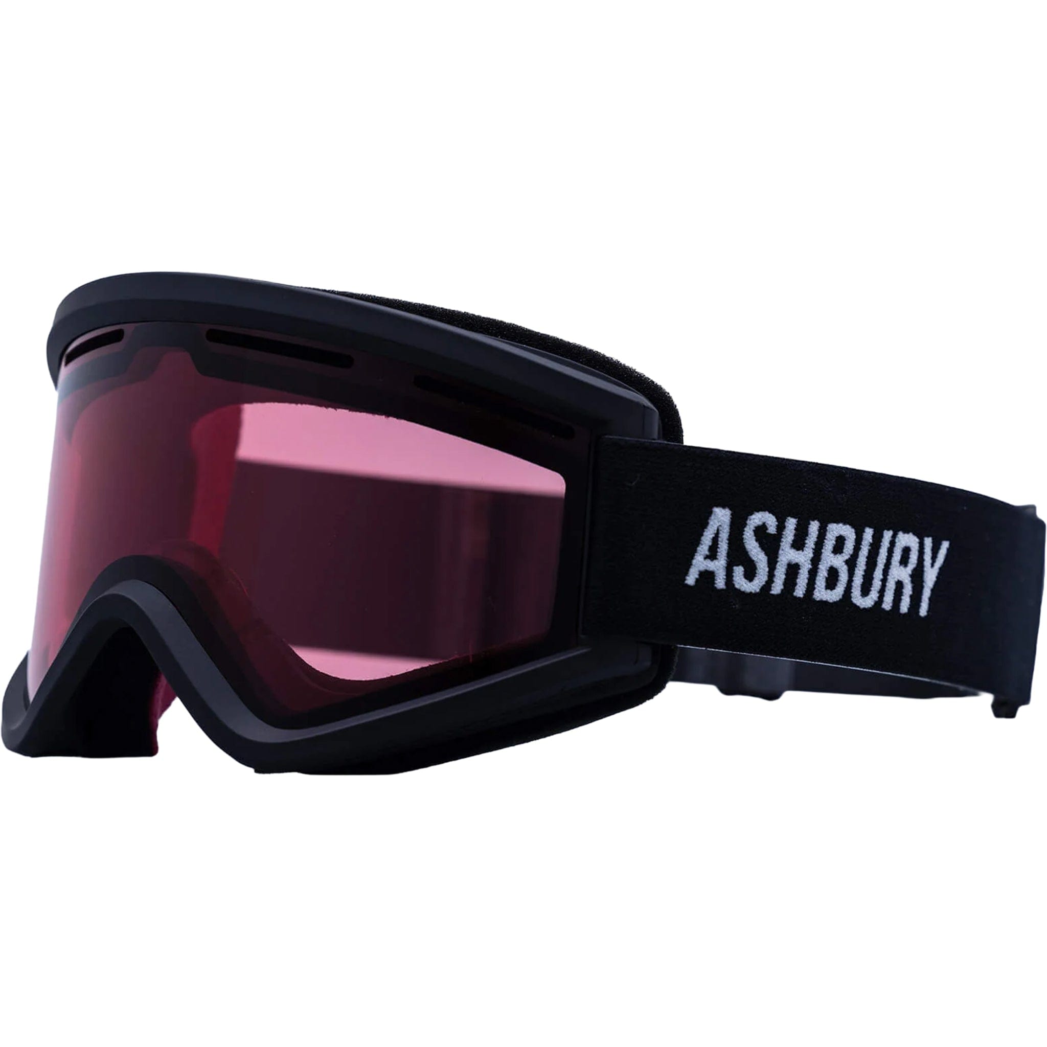 Ashbury Blackbird Staple Black Goggles