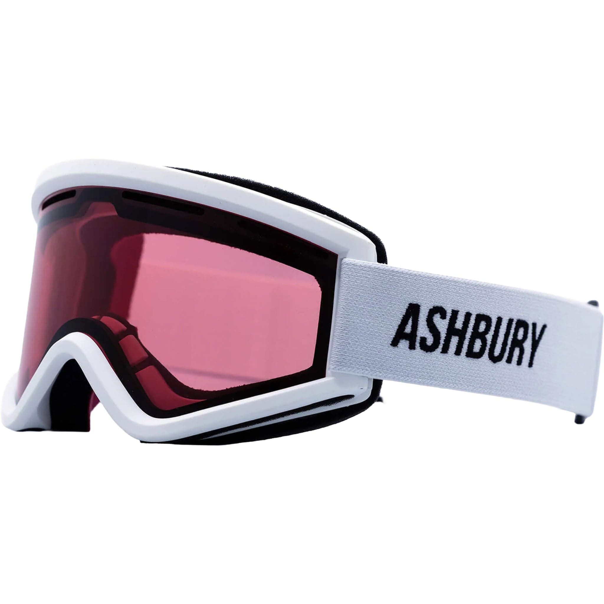 Ashbury Blackbird Staple White Goggles