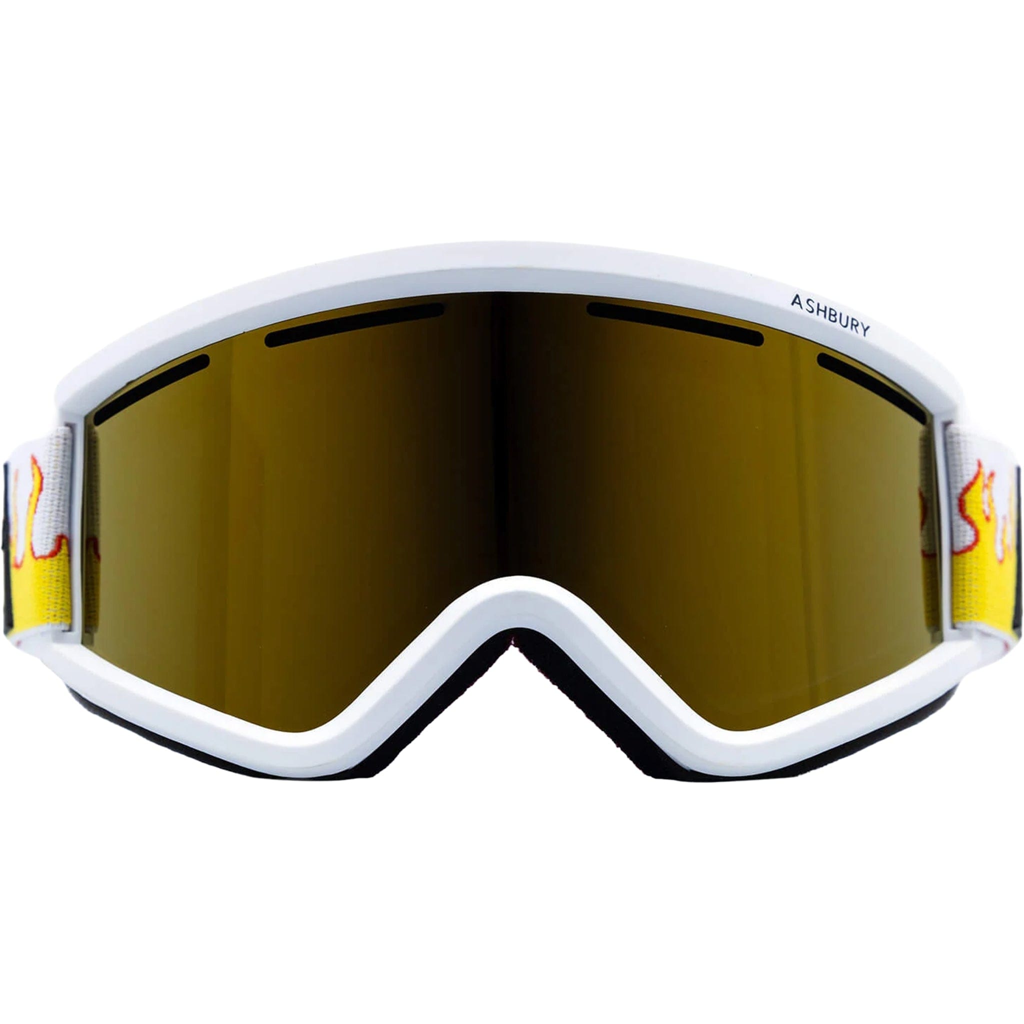 Ashbury Blackbird White Flame Goggles