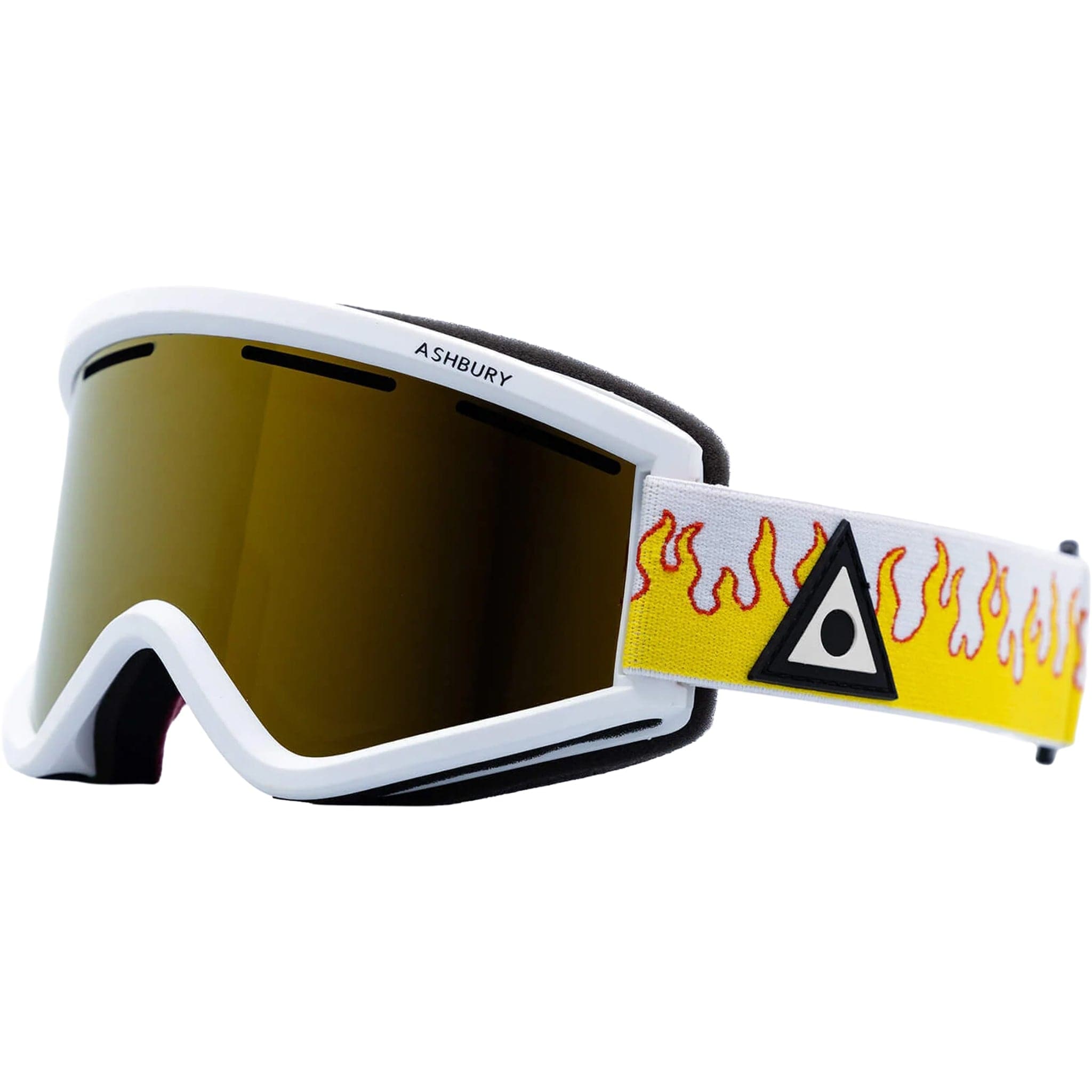 Ashbury Blackbird White Flame Goggles