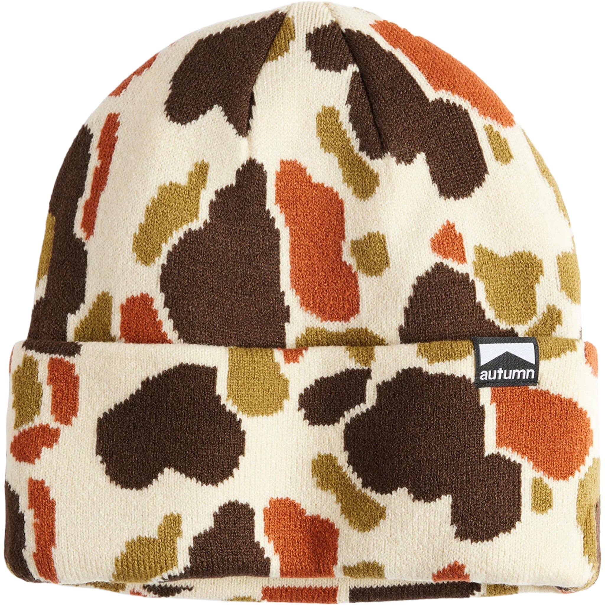 Autumn Duck Camo Beanie Eggshell Beanie