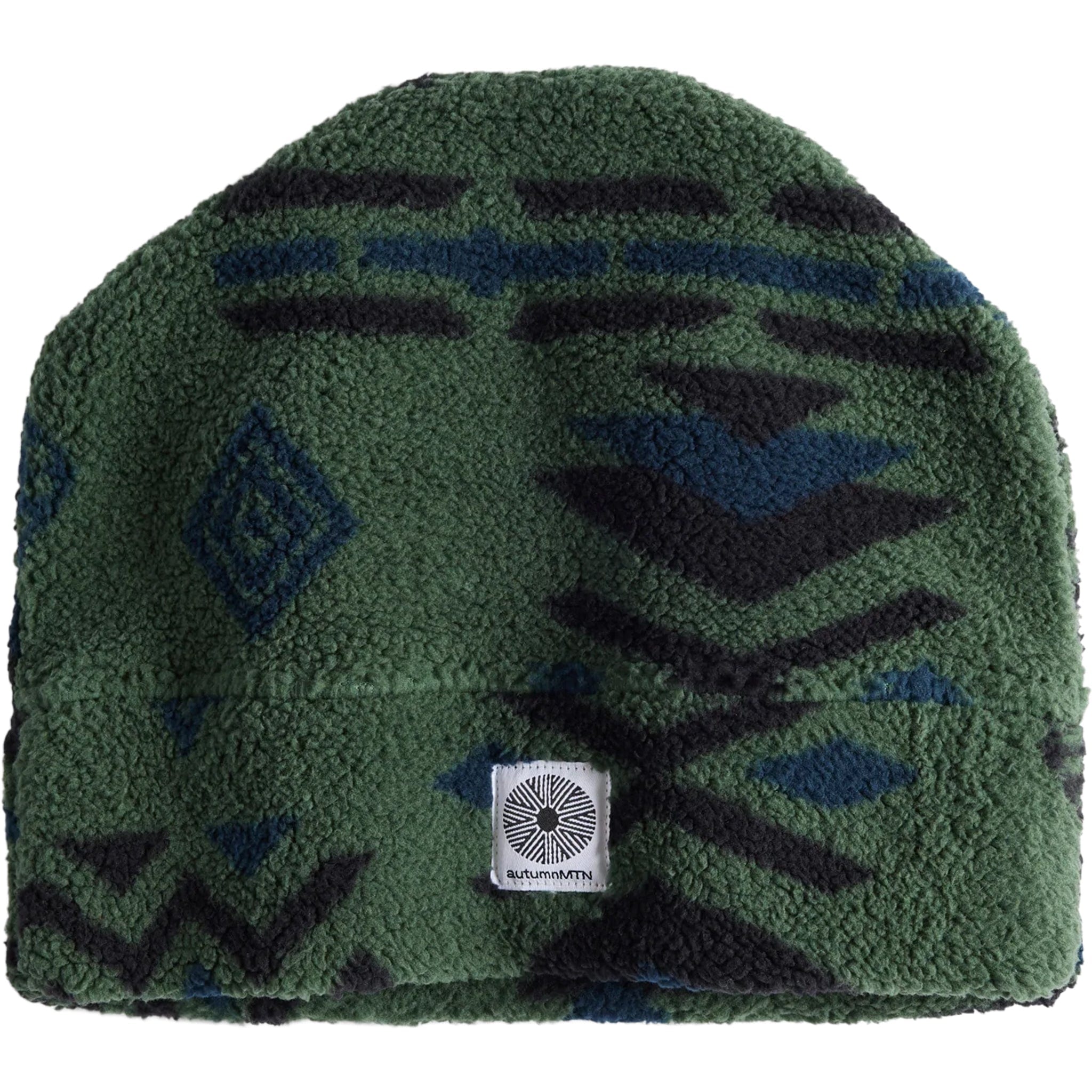 Autumn MTN Goat Beanie Green Beanie