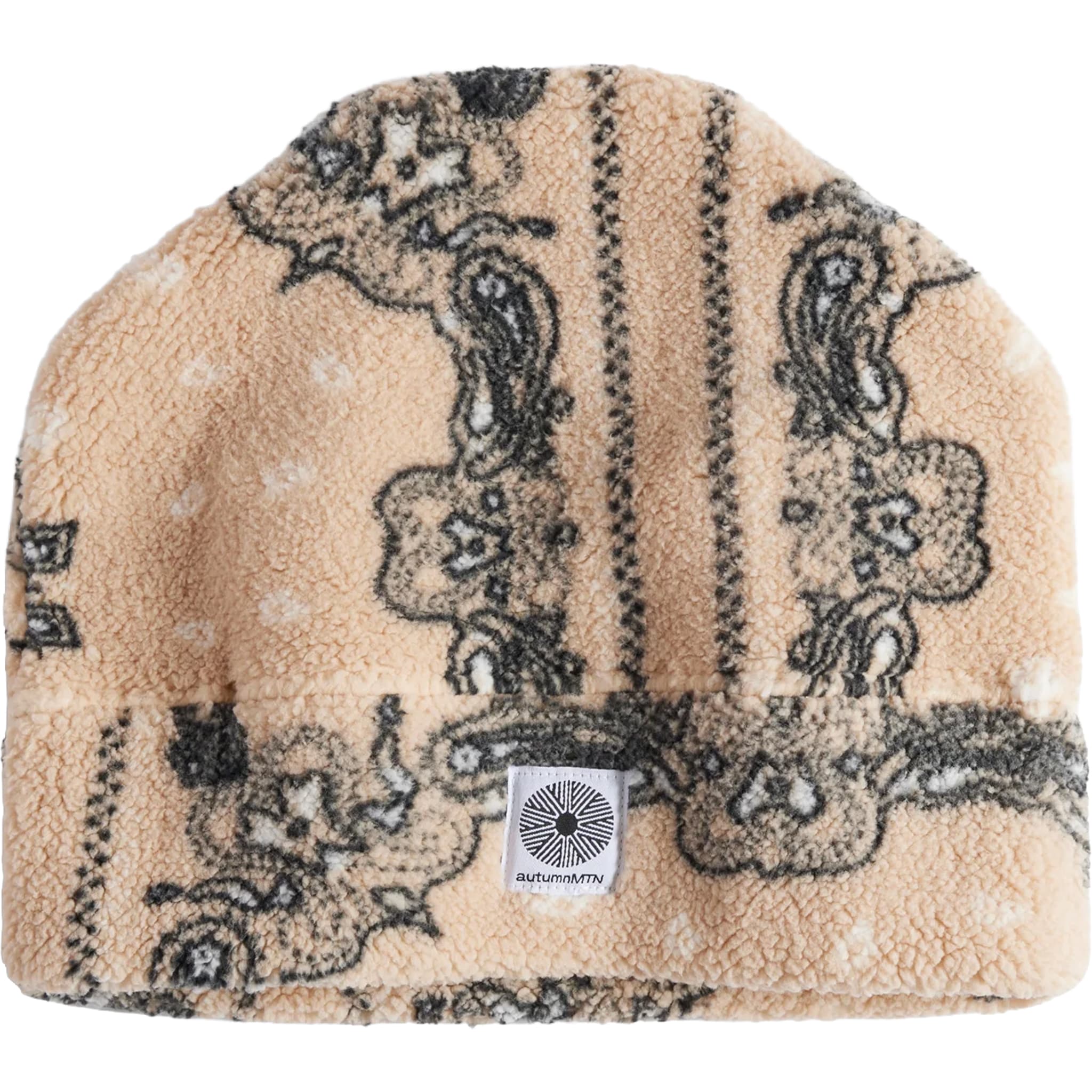 Autumn Mtn Goat Beanie Lace Print Beanie
