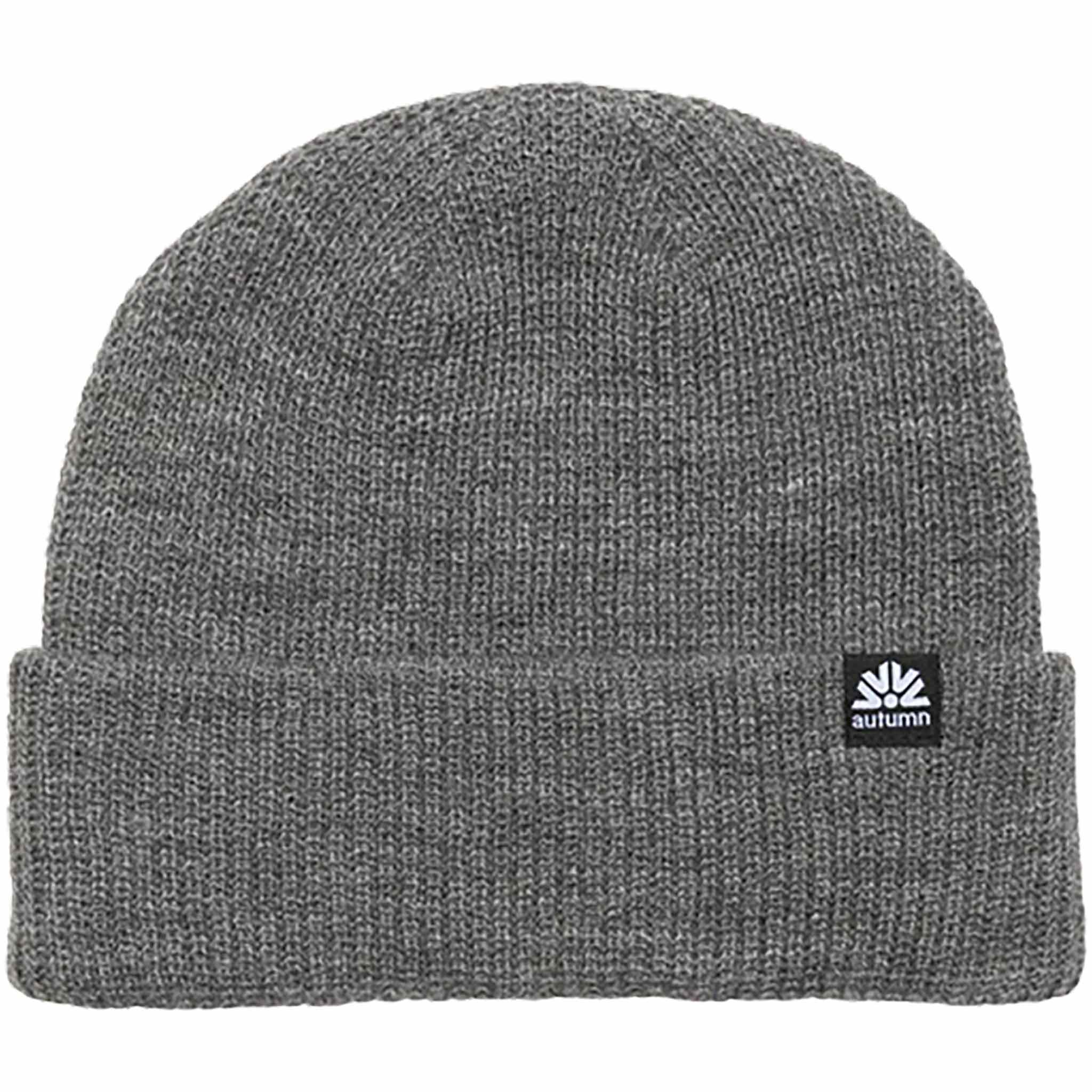 Autumn Simple Beanie Grey Beanie
