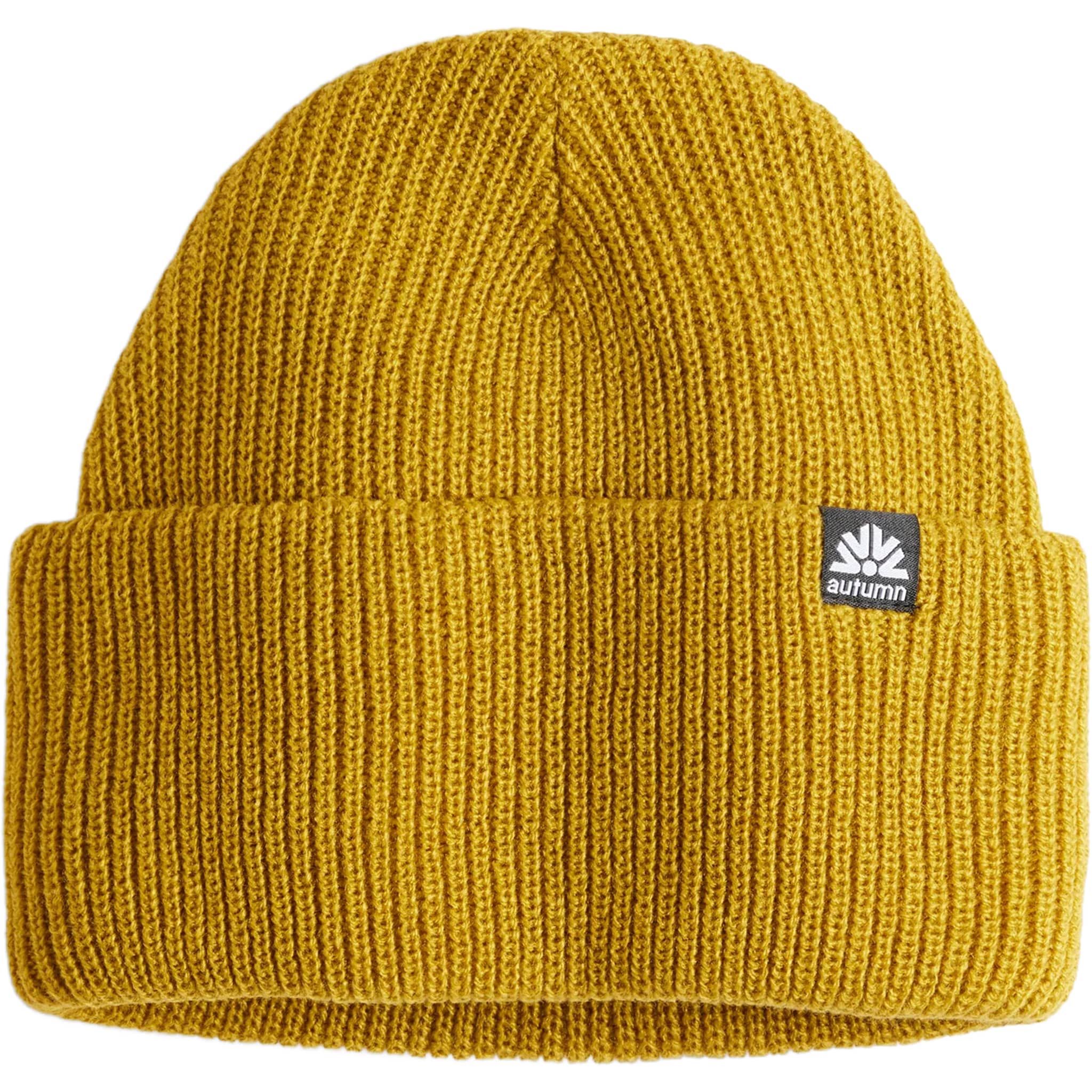 Autumn Simple Solid Beanie Olive Ochre Beanie