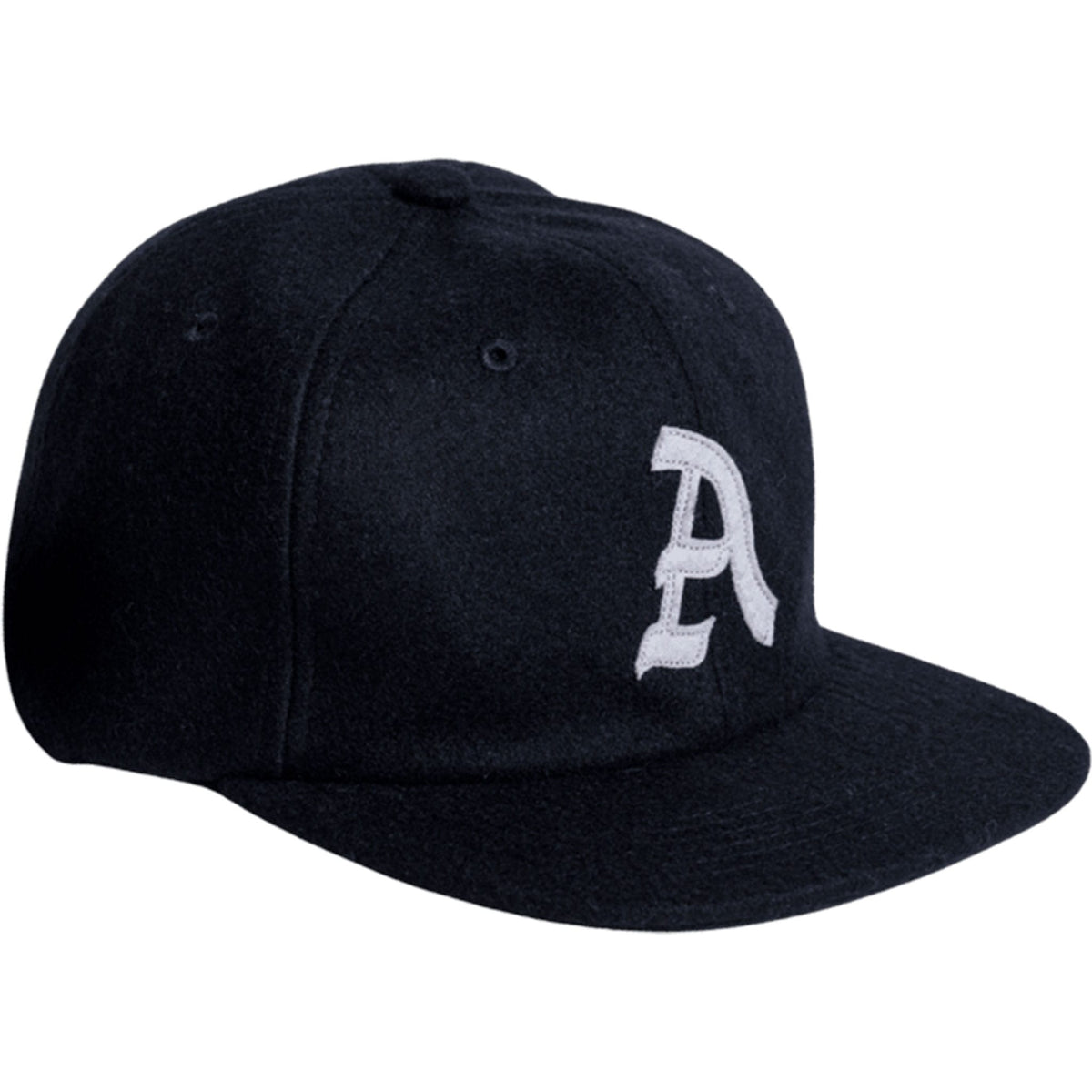 Autumn Wool Six Panel Strapback Black Beanies