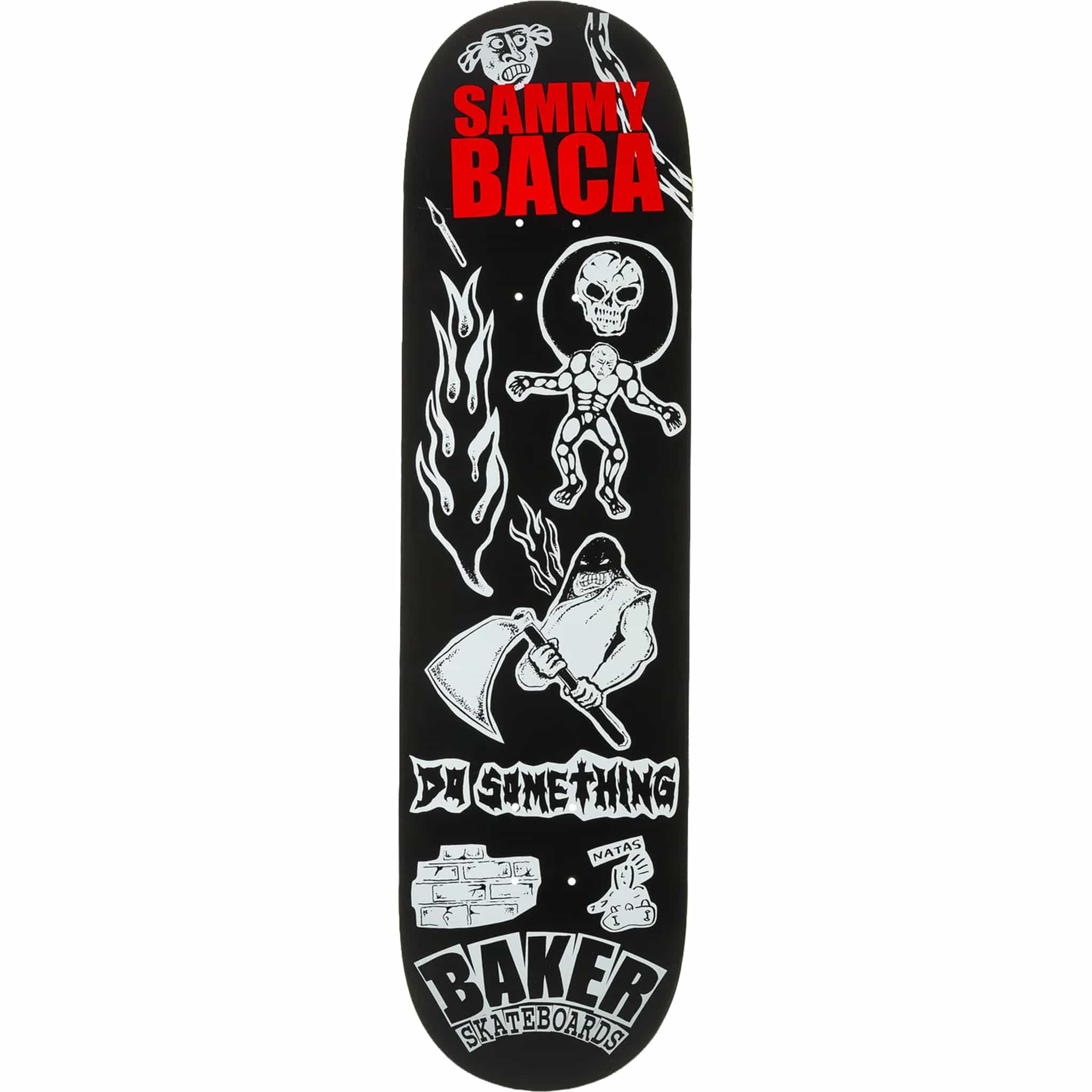 Baker Sammy Baca Divine Evil Skateboard Deck 8.5" Skateboard