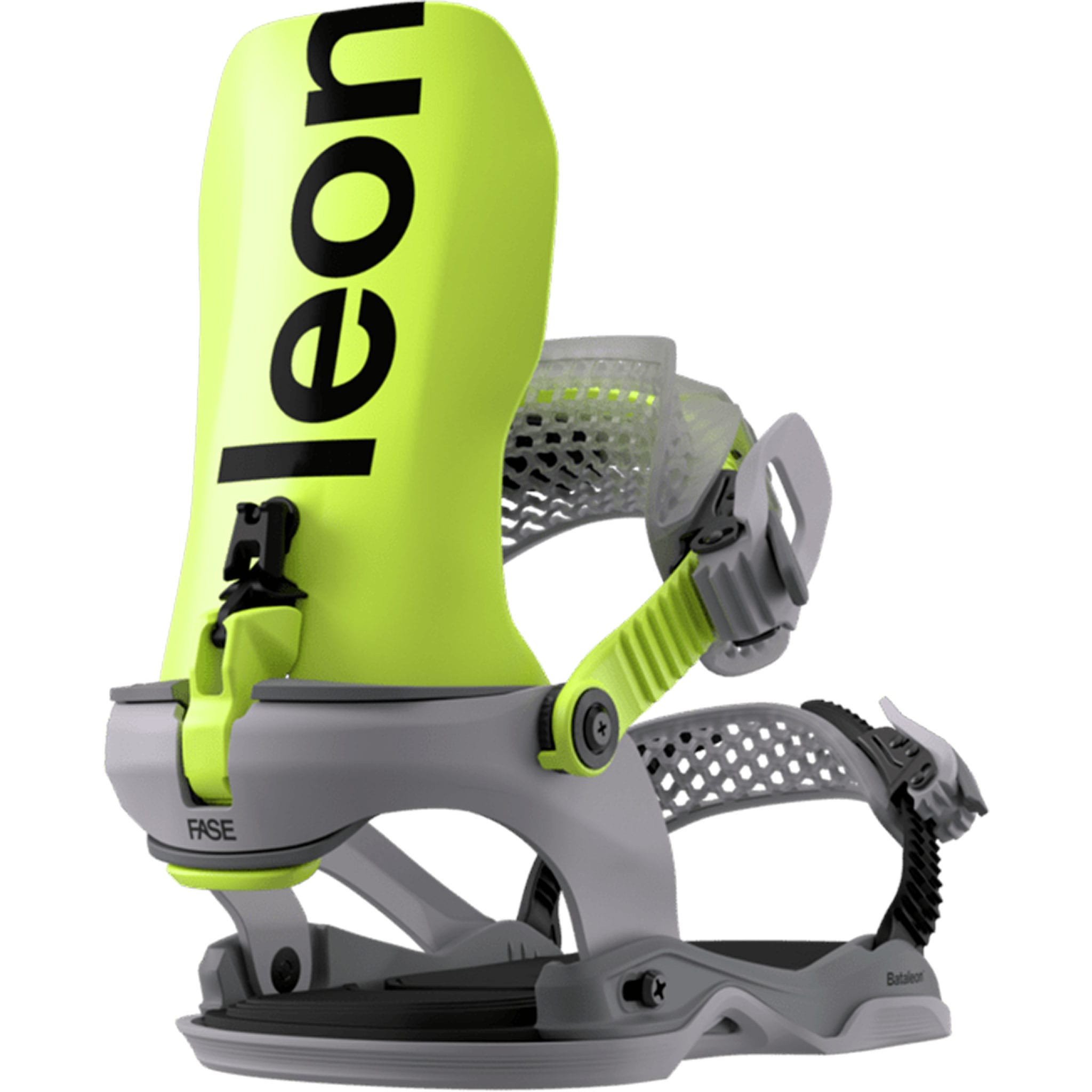 Bataleon Blaster AW FASE Snowboard Binding Neon Yellow 2027 Mens Snowboard Bindings