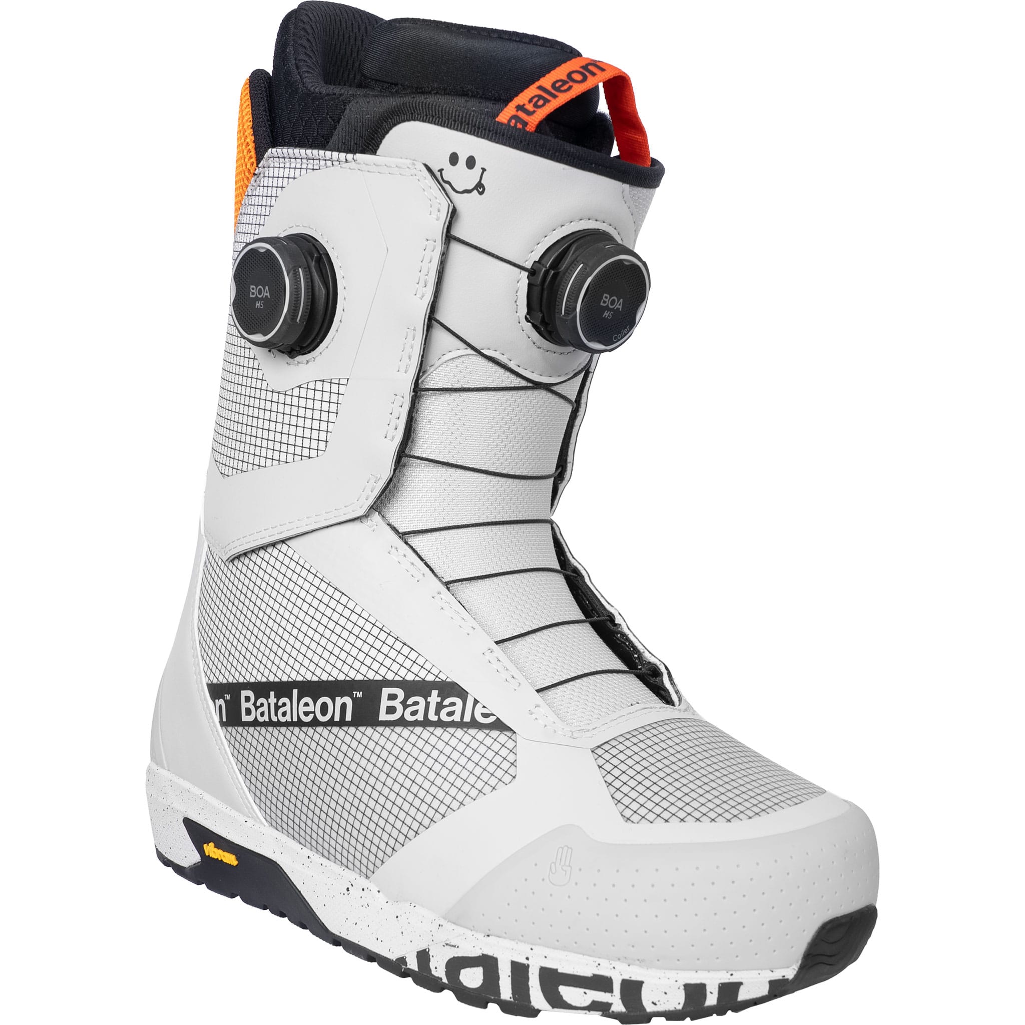 Bataleon Salsa Double BOA Snowboard Boots Gray Sunset 2027 Mens Snowboard Boots