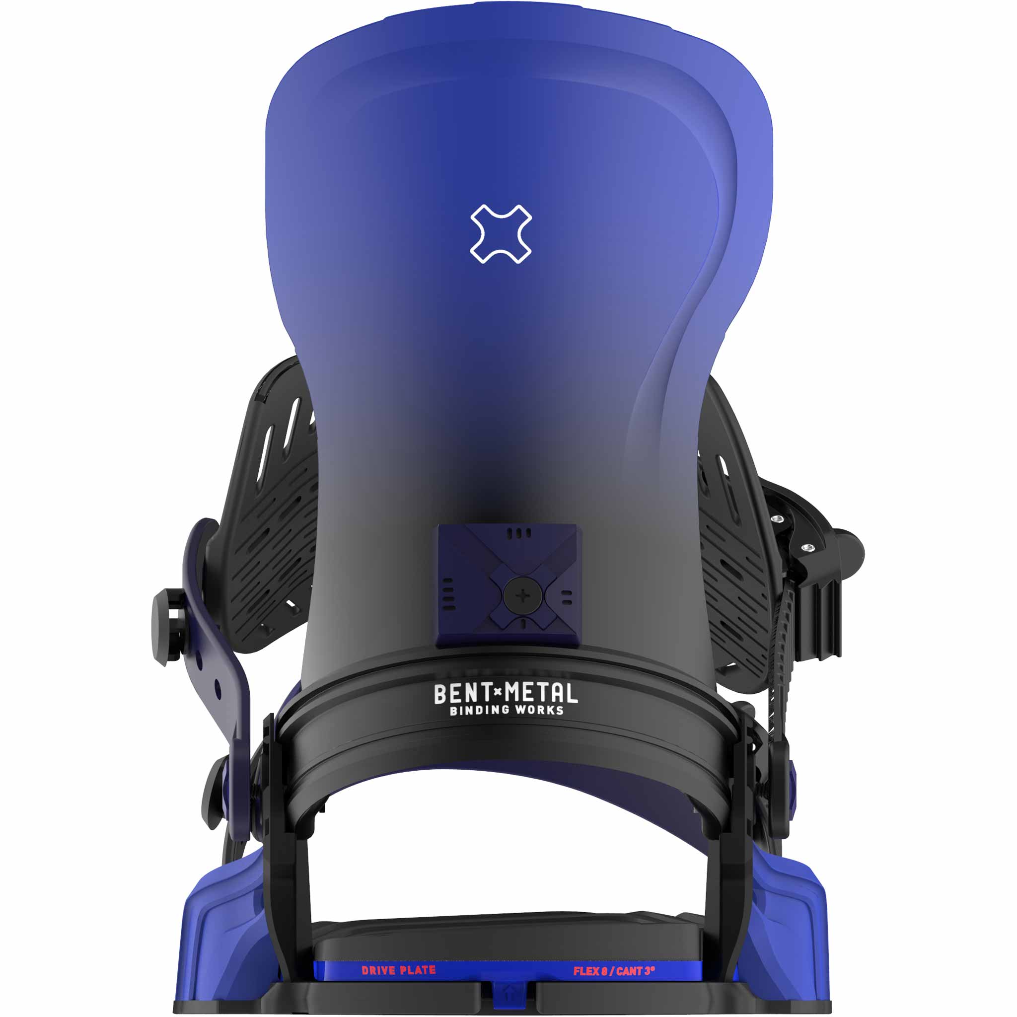 Bent Metal Forte Snowboard Binding Blue Black 2026 Mens Bindings
