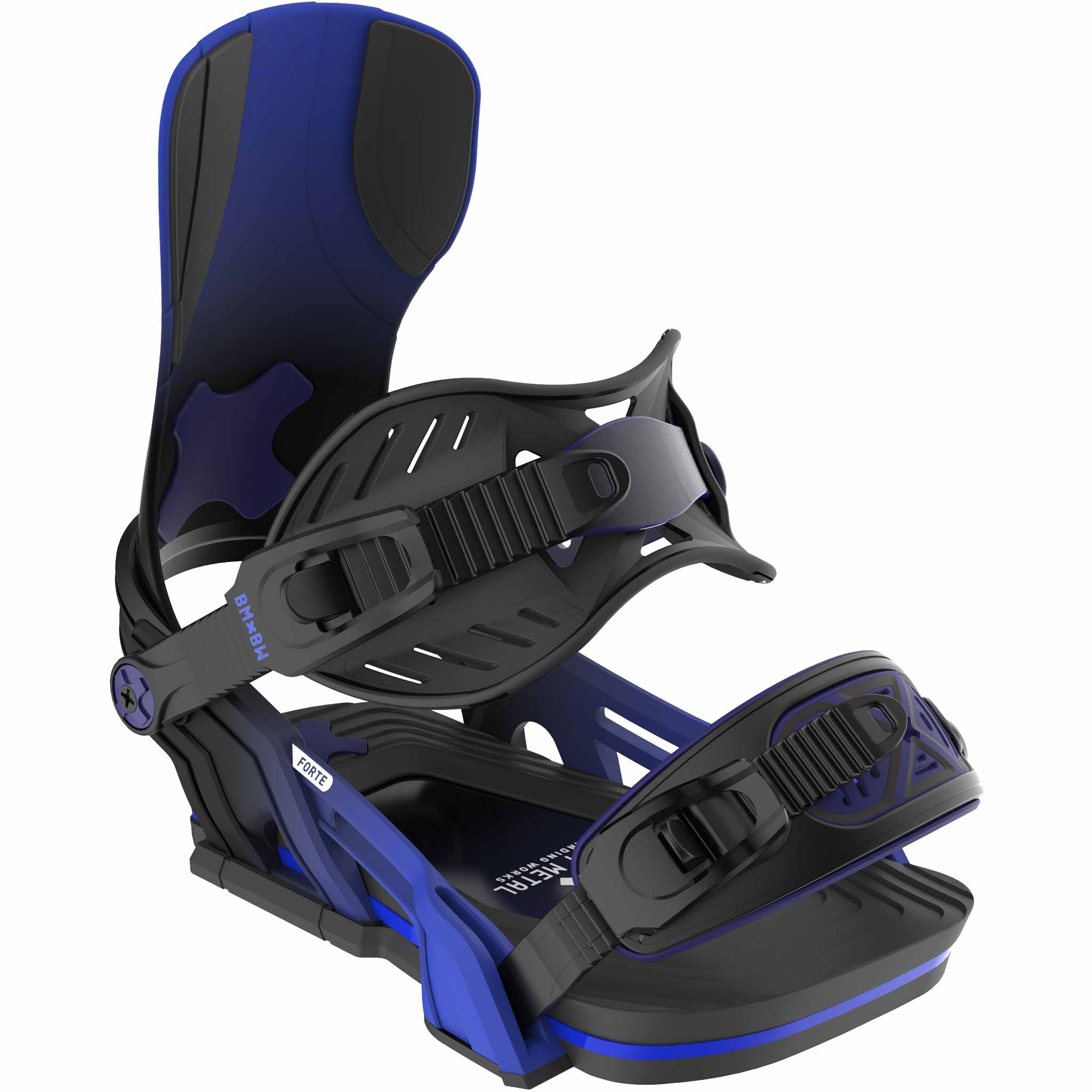Bent Metal Forte Snowboard Binding Blue Black 2026 Mens Bindings