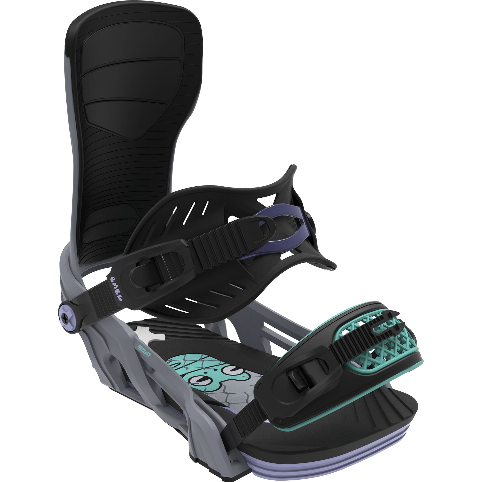 Bent Metal Stylist Snowboard Binding Grey 2027 Mens Snowboard Bindings