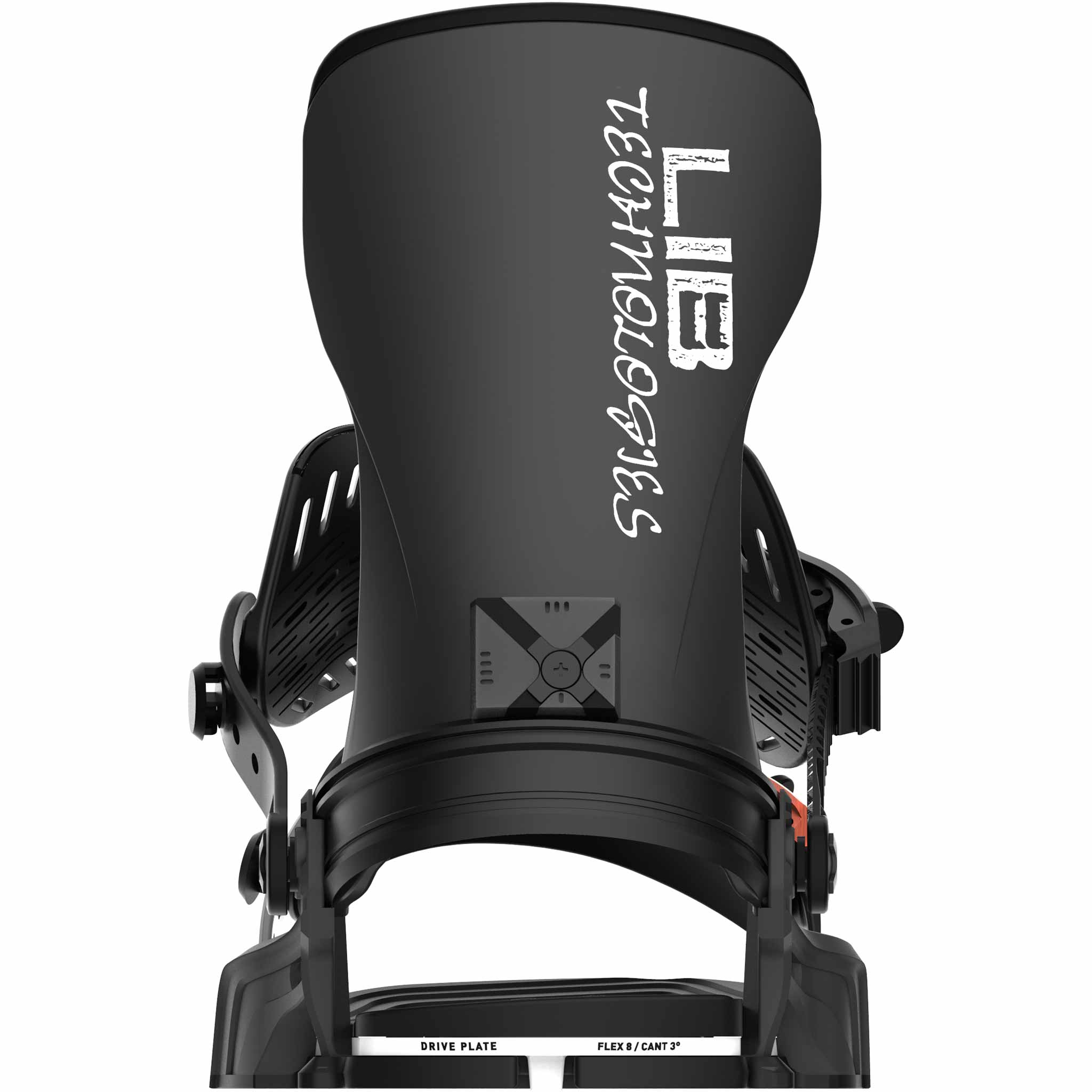 Bent Metal X Lib Tech Transfer Snowboard Binding Black 2026 Mens Bindings