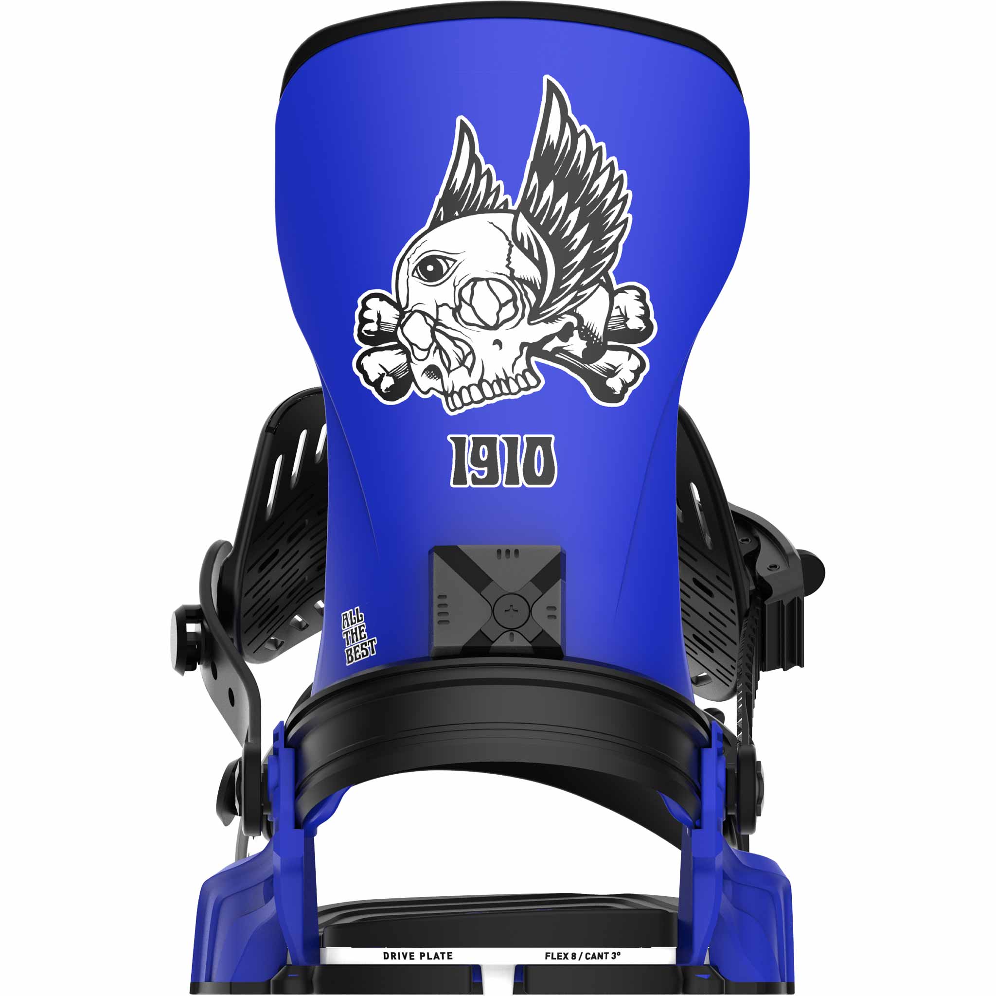 Bent Metal X Lib Tech X 1910 Transfer Snowboard Binding Blue 2026 Mens Bindings