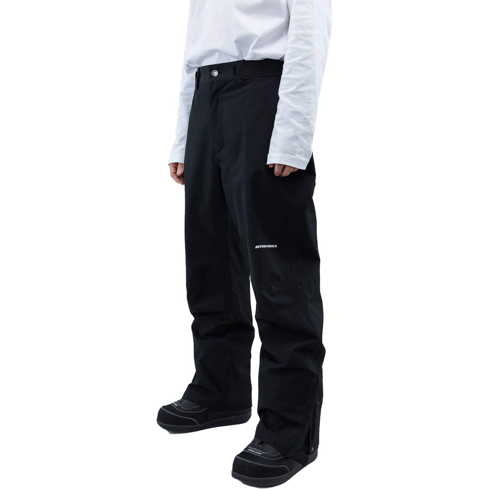 Beyond Medals 2L Stranda Pant Black Mens Snowboard Pants