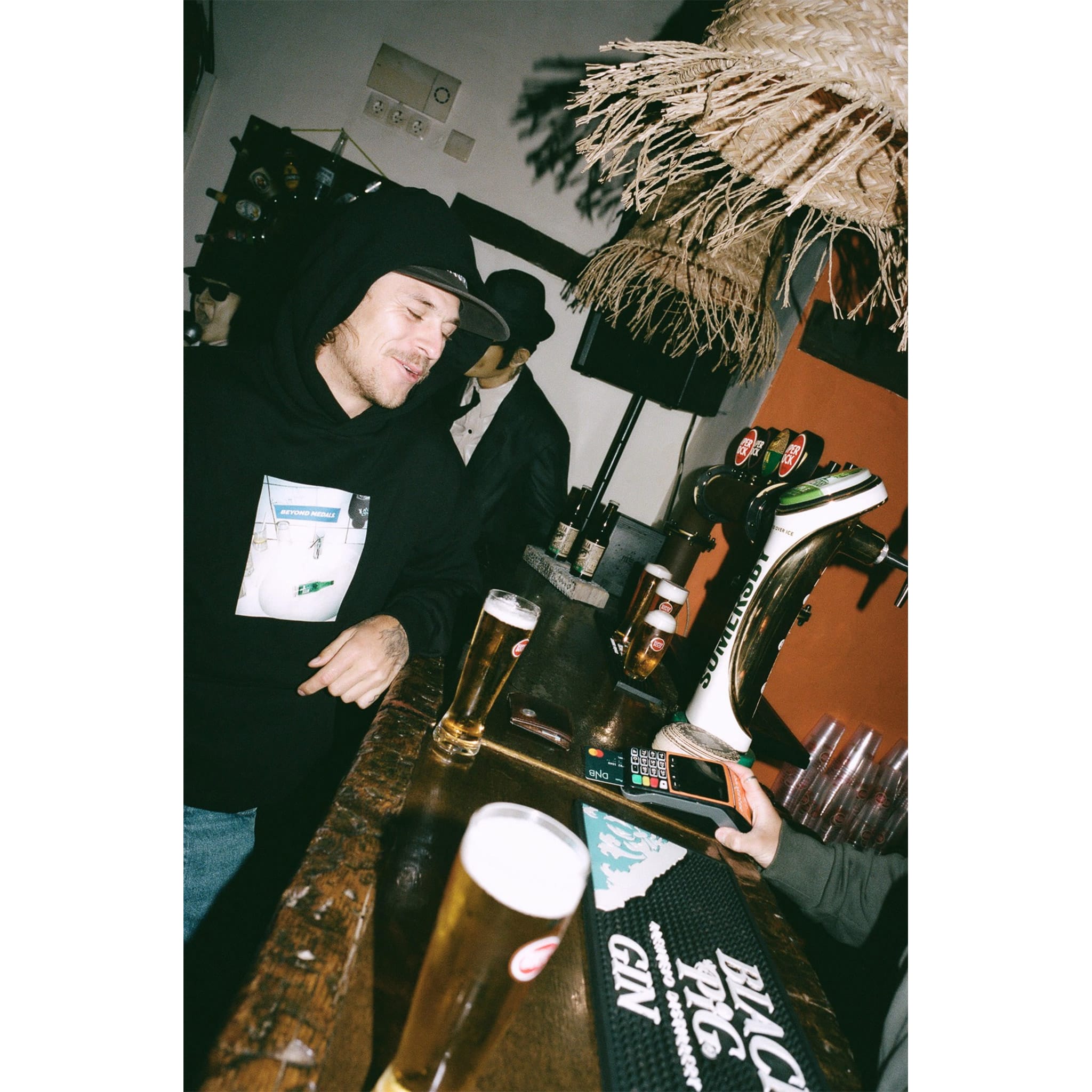 Beyond Medals Bottle Hoodie Black Sweatshirts