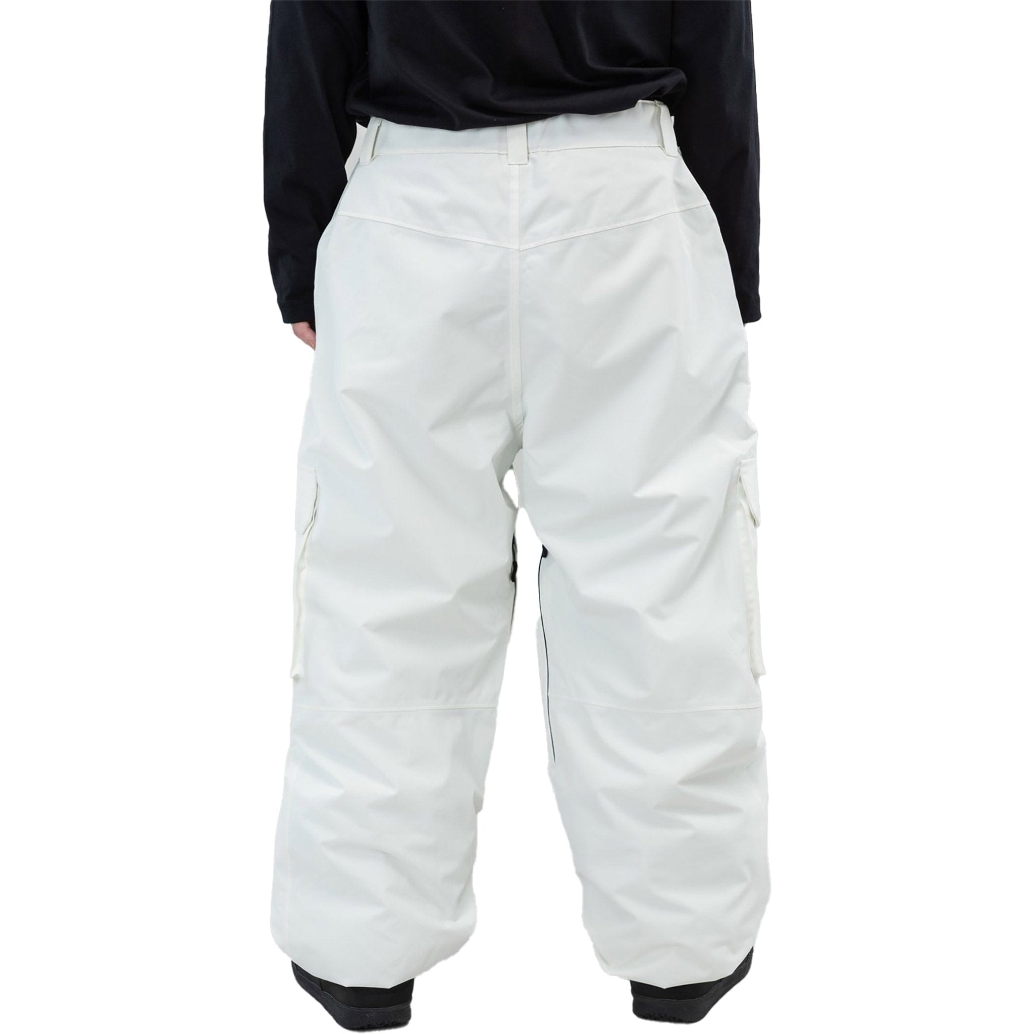 Beyond Medals Cargo Pant 2L White Mens Snowboard Pants