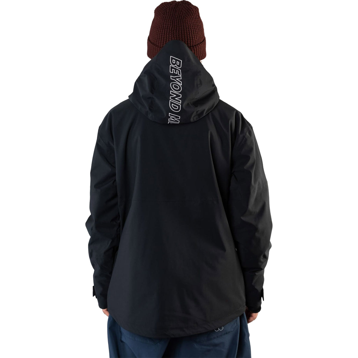 Beyond Medals Fullzip Jacket 2L Ripstop Black Mens Snowboard Jackets