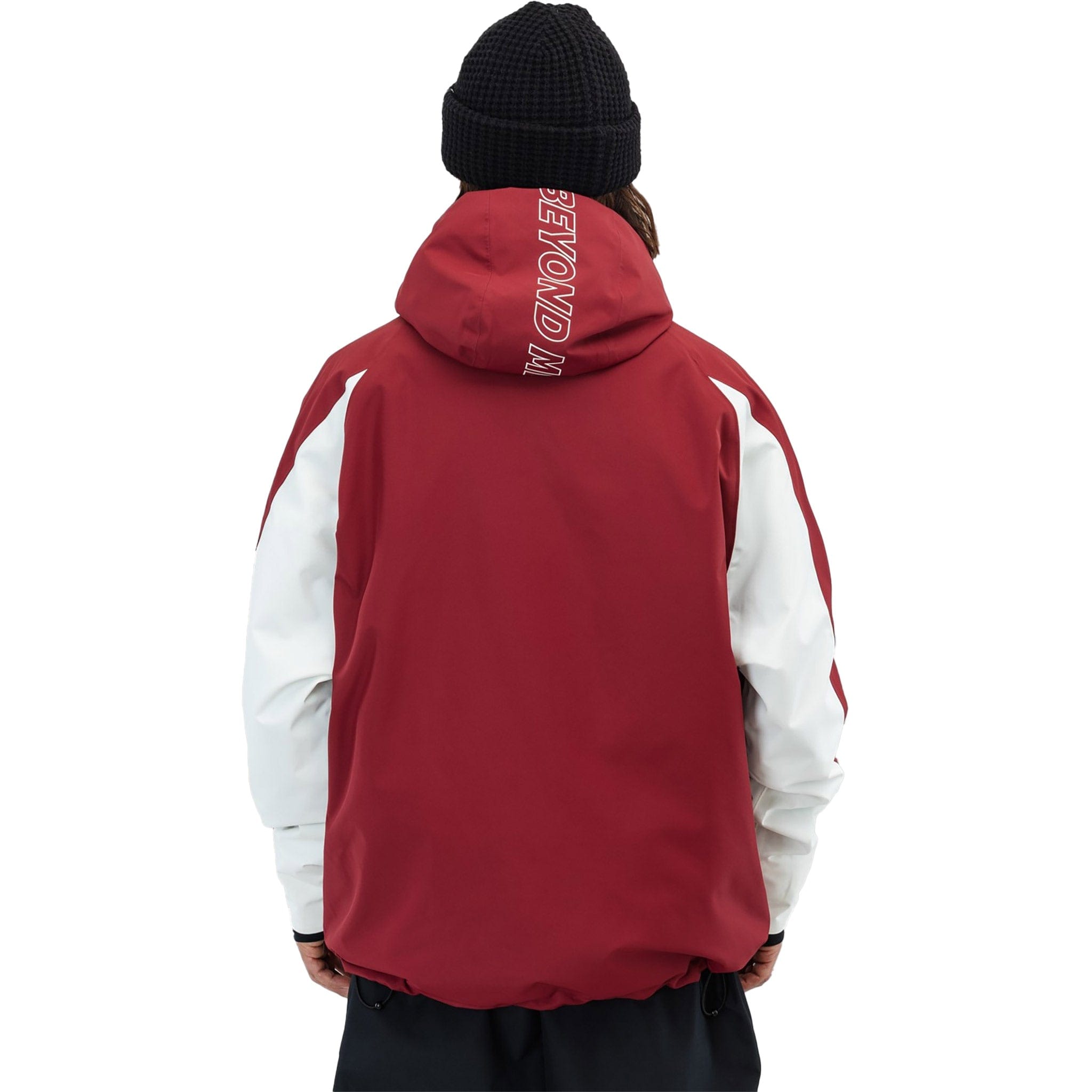 Beyond Medals Nostalgia Jacket 2L Dark Red Mens Snowboard Coat