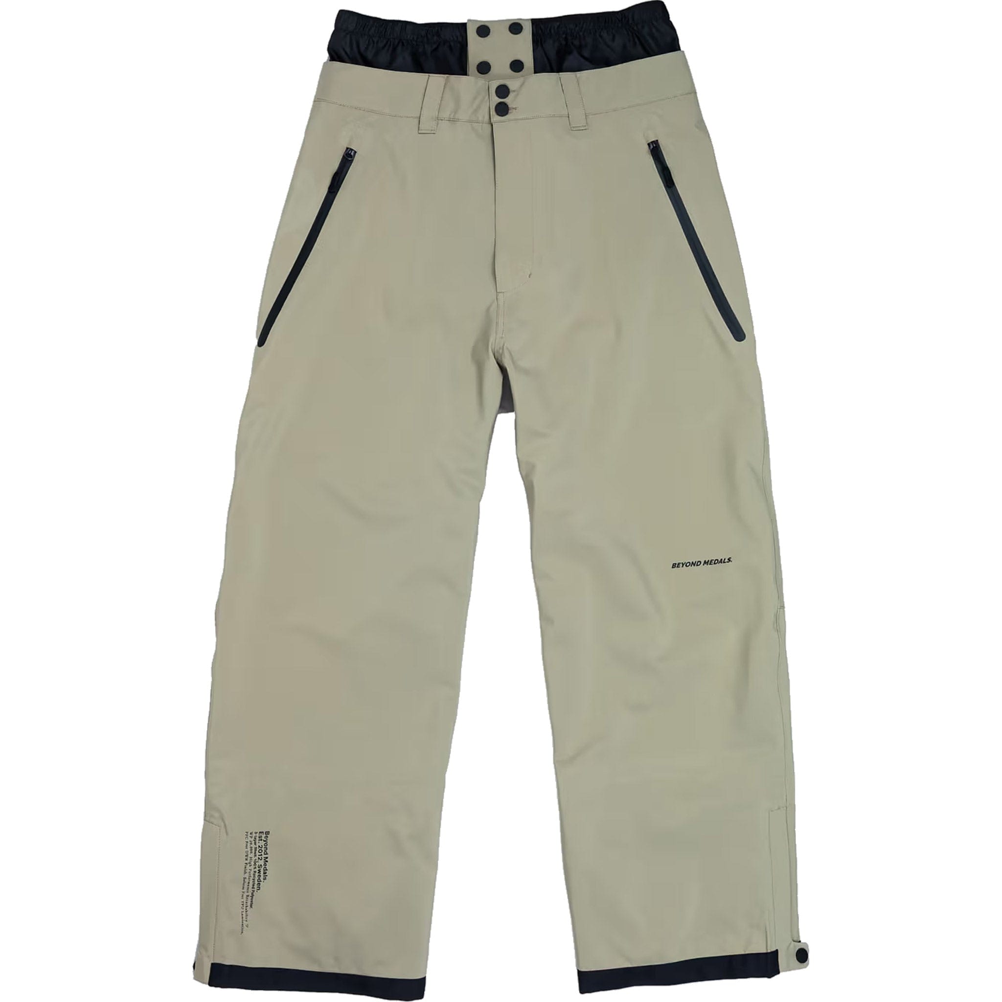 Beyond Medals Omni 3L Pant Beige Mens Snowboard Pants