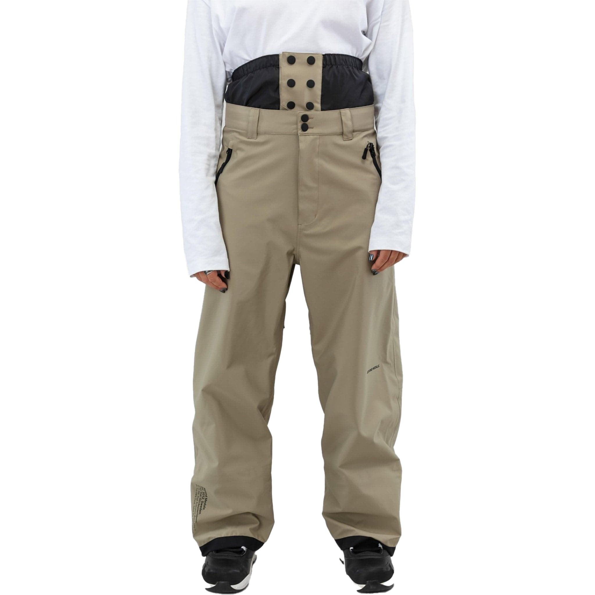 Beyond Medals Omni 3L Pant Beige Mens Snowboard Pants