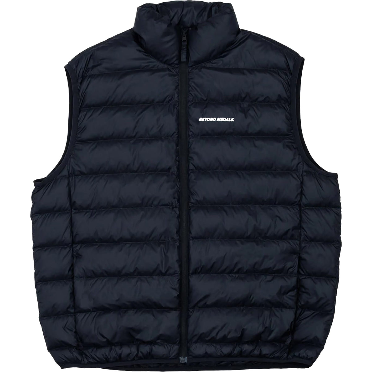 Beyond Medals Packable Down Vest Black Mens Thermal