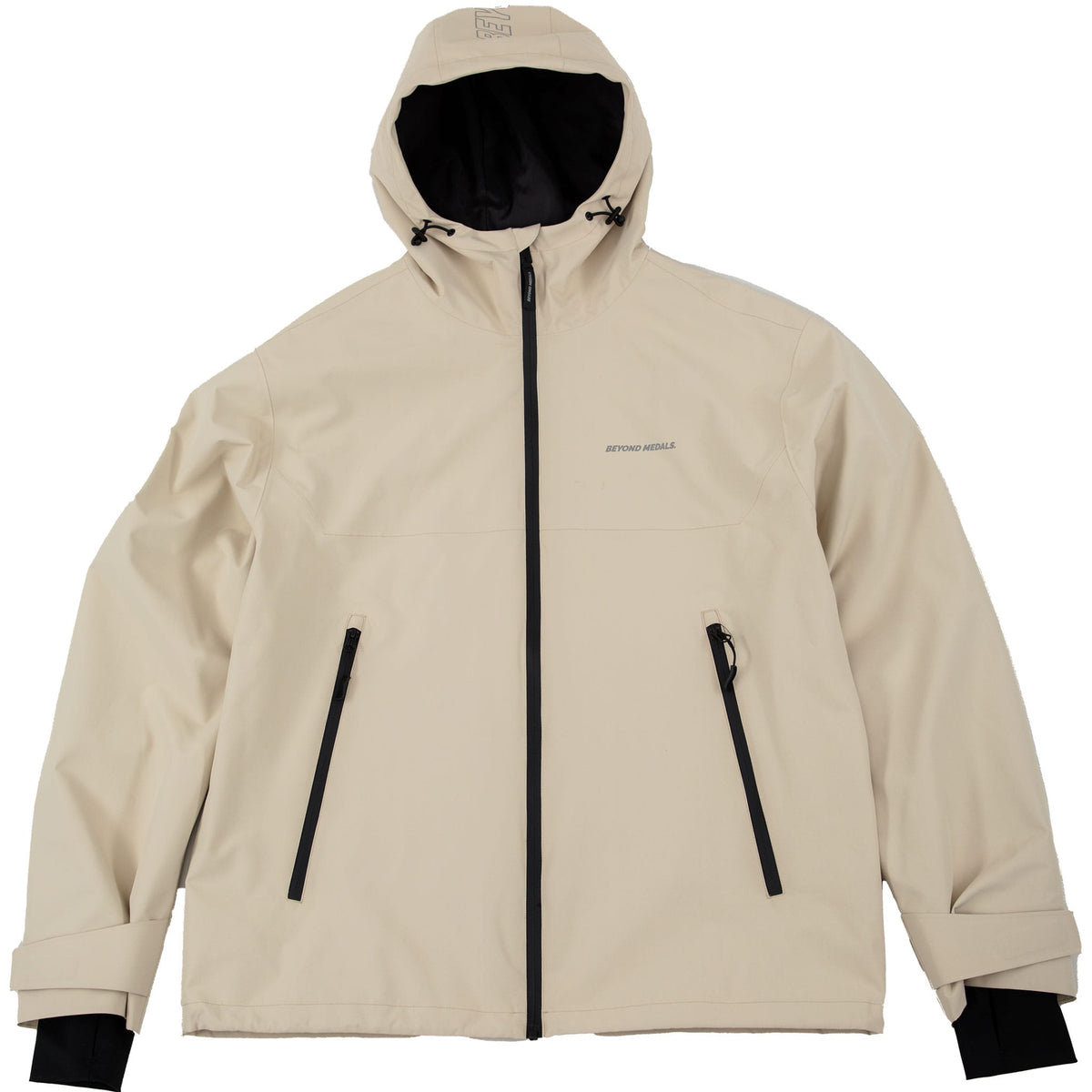 Beyond Medals Park Jacket 2L Beige Mens Snowboard Jackets
