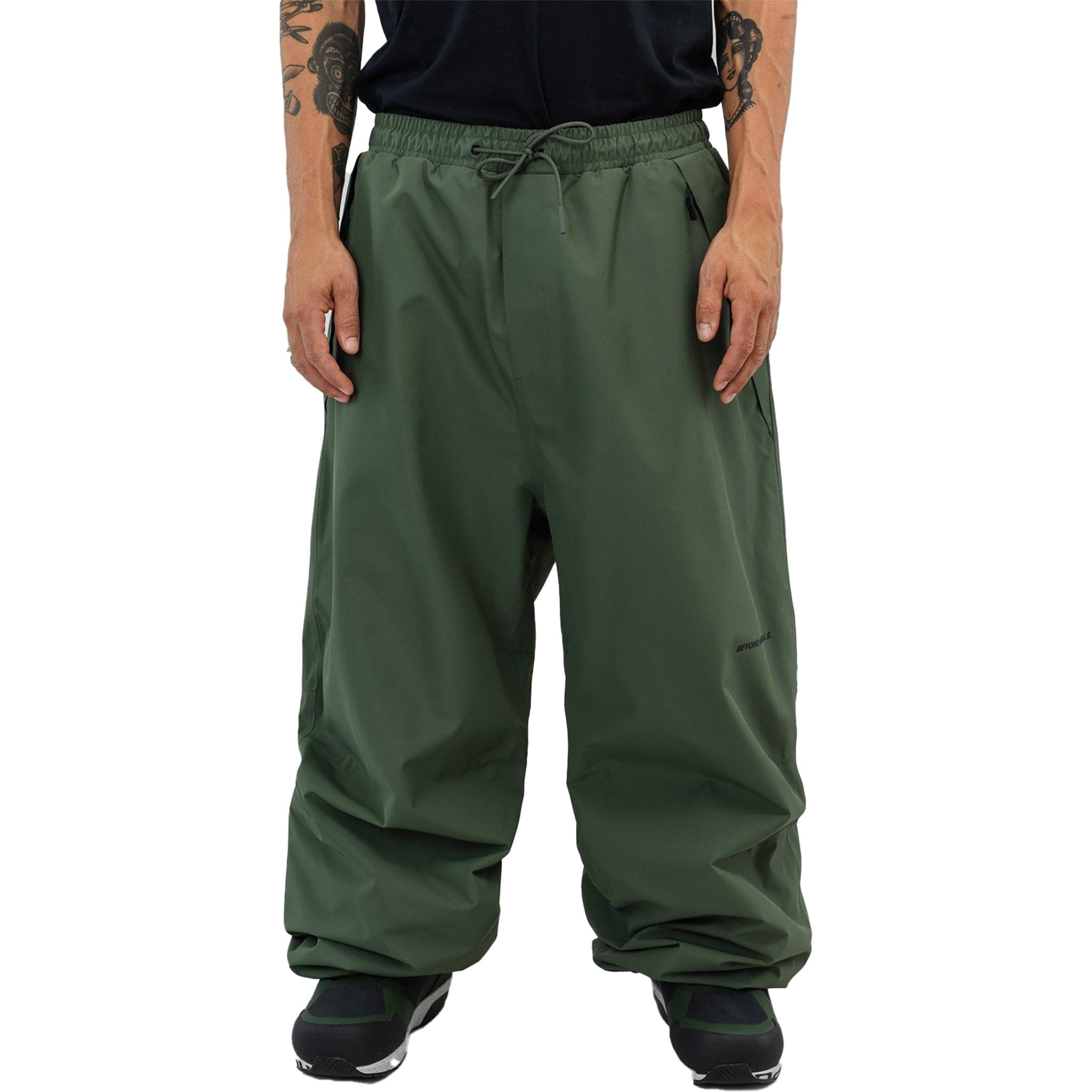 Beyond Medals Park Pant 2L New Dark Green Mens Snowboard Pants