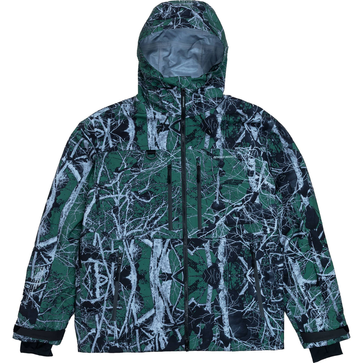 Beyond Medals Pro Tech Jacket 3L Print Mens Snowboard Jackets