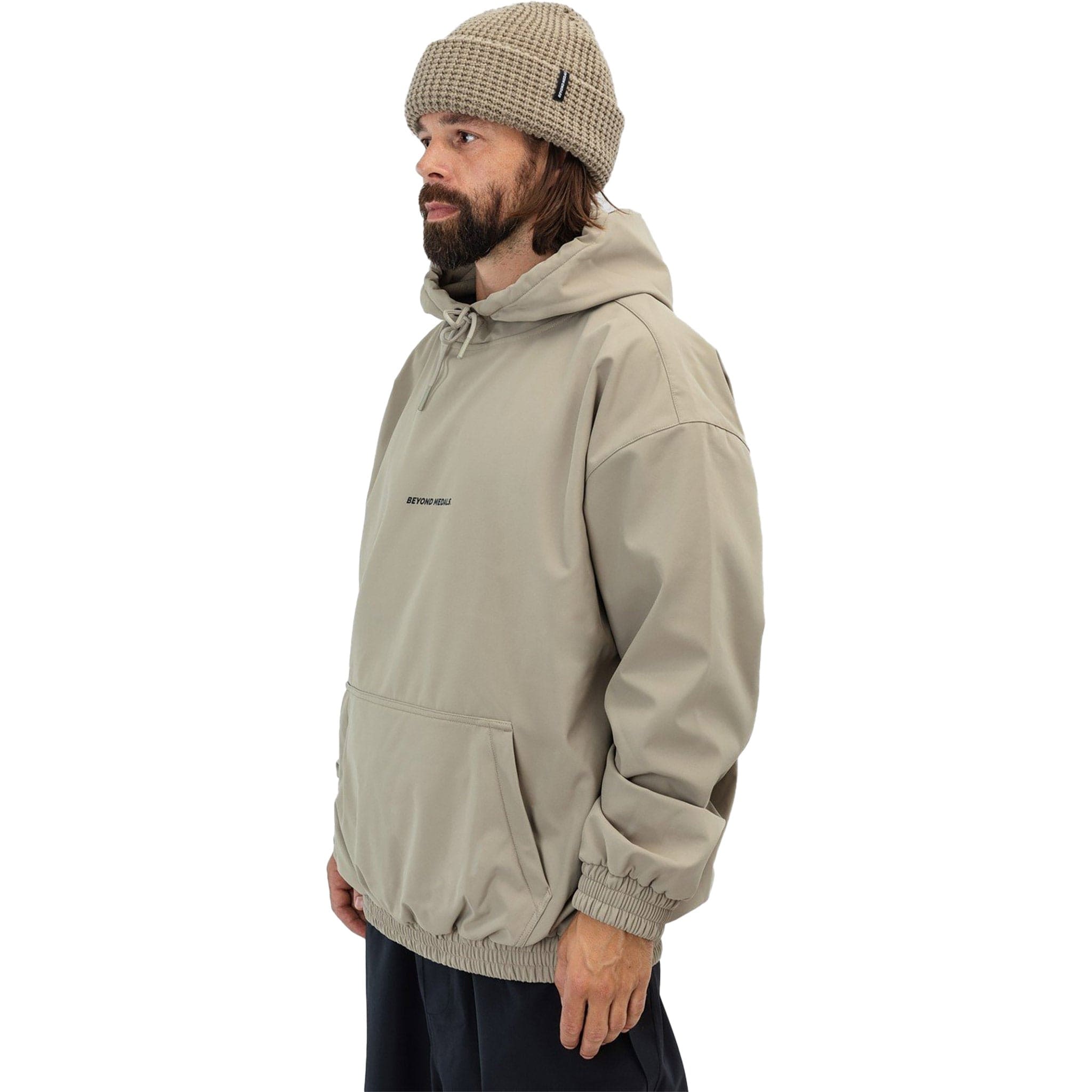 Beyond Medals Softshell Hoodie Beige Sweatshirts
