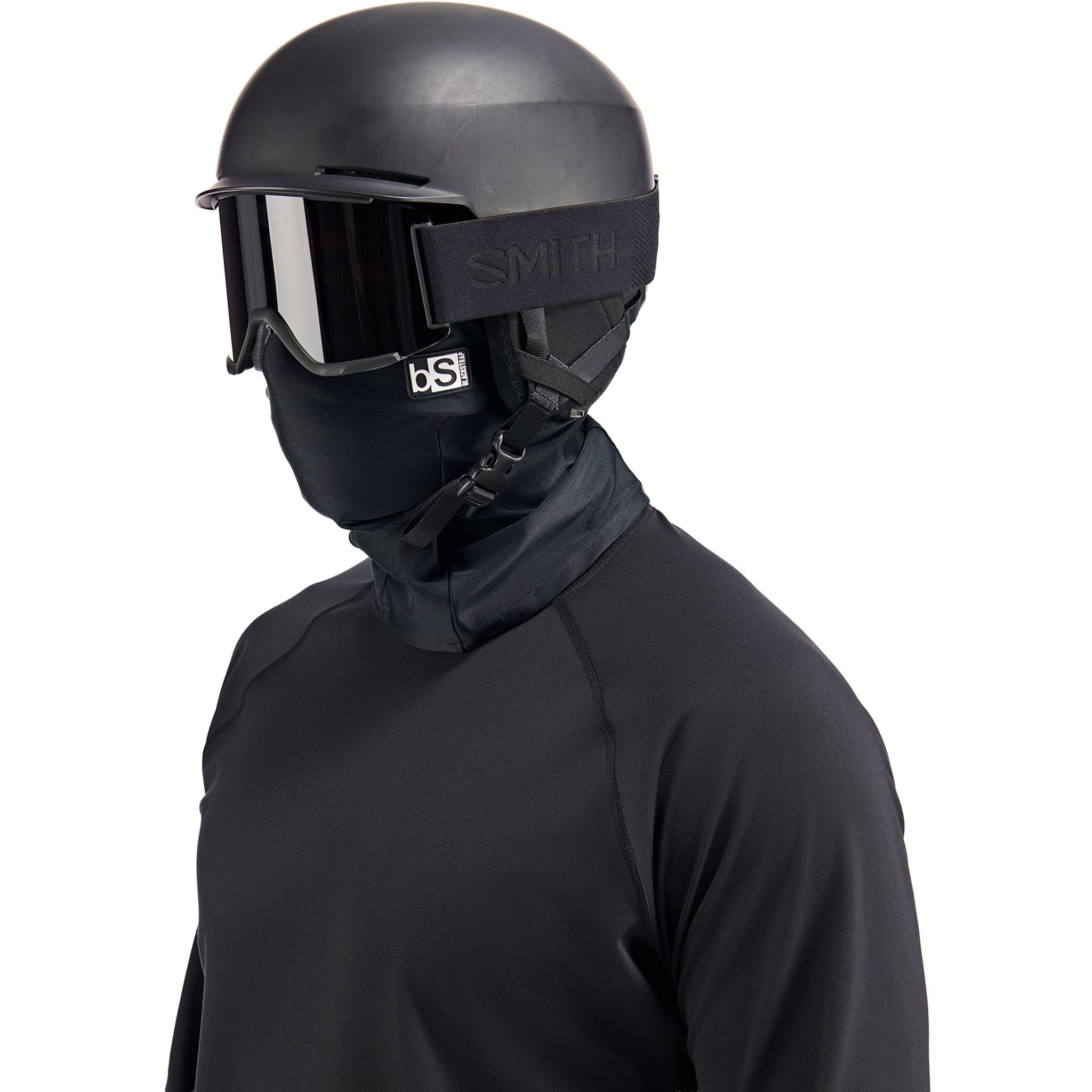 Blackstrap Hood Black Facemask