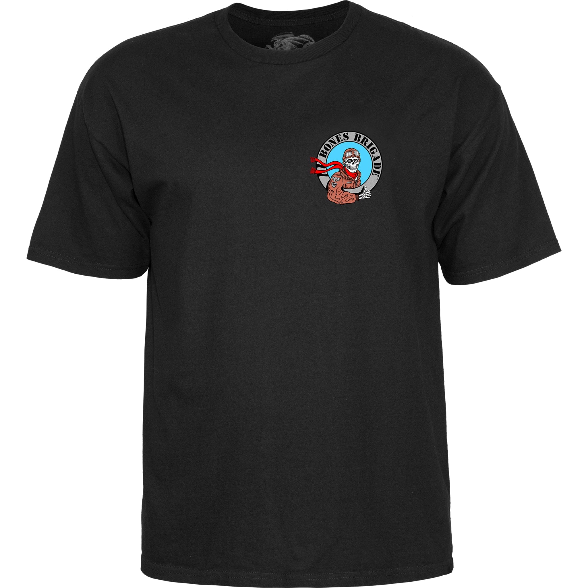 Bones Brigade Ripper Pilot T-Shirt Black T Shirt