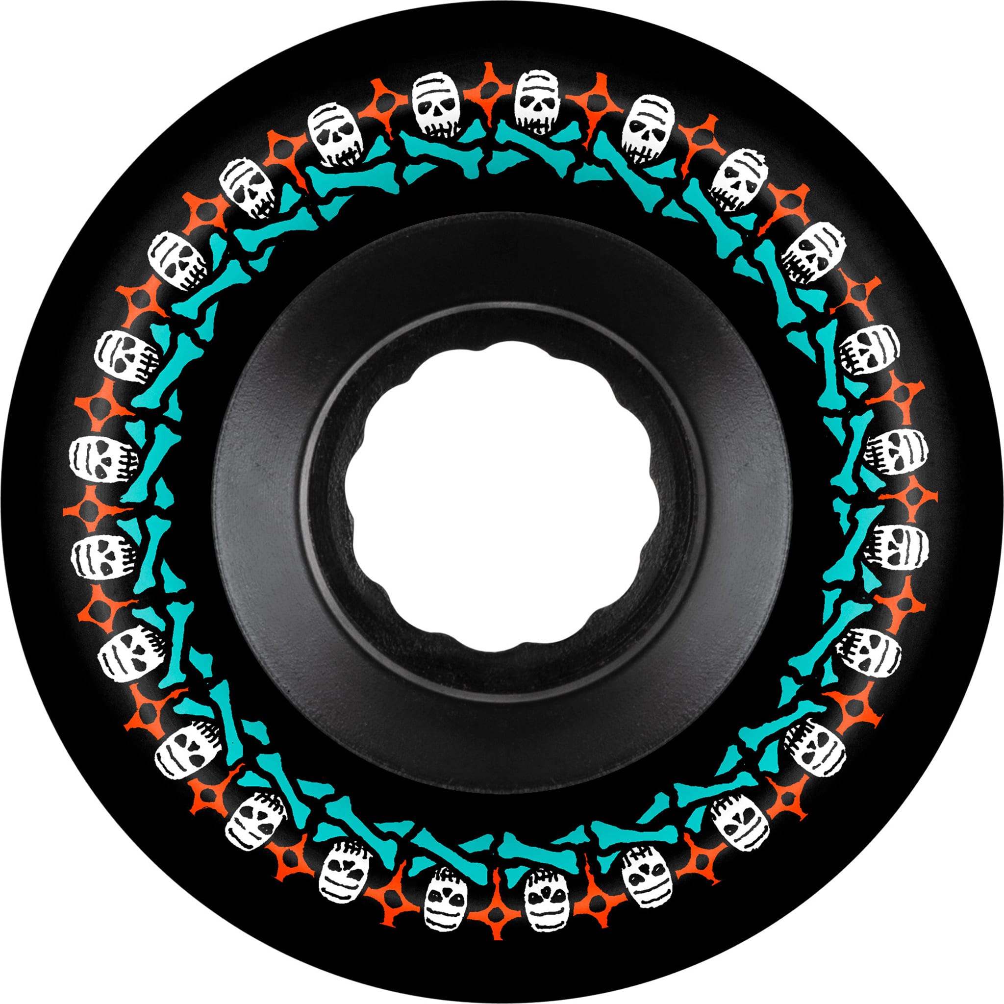Bones Rough Riders 80A 56mm Skateboard Wheels Black Skateboard Wheels