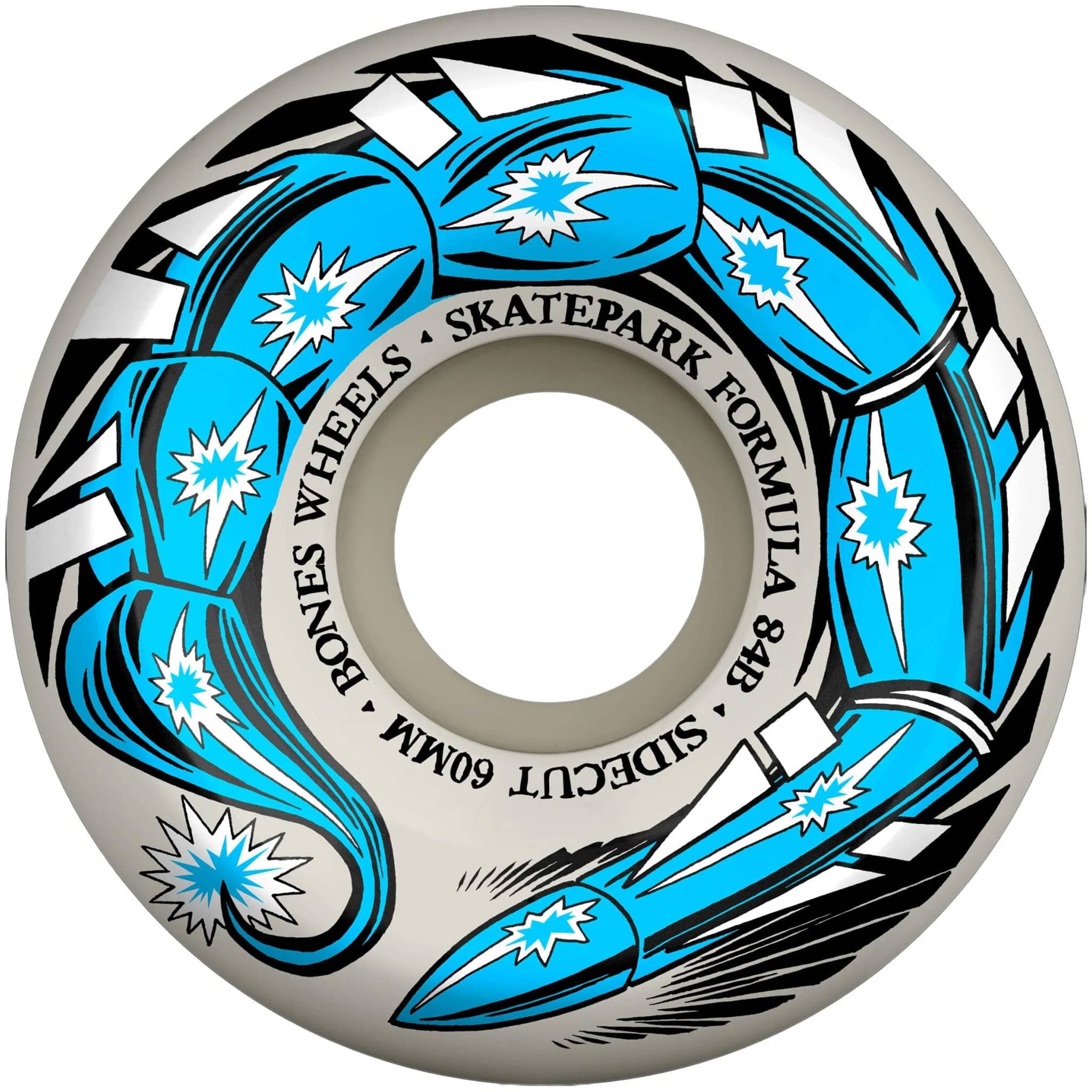 Bones SPF Scorpeedo P5 Sidecuts Skateboard Wheels 84b 60mm Skateboard Wheels