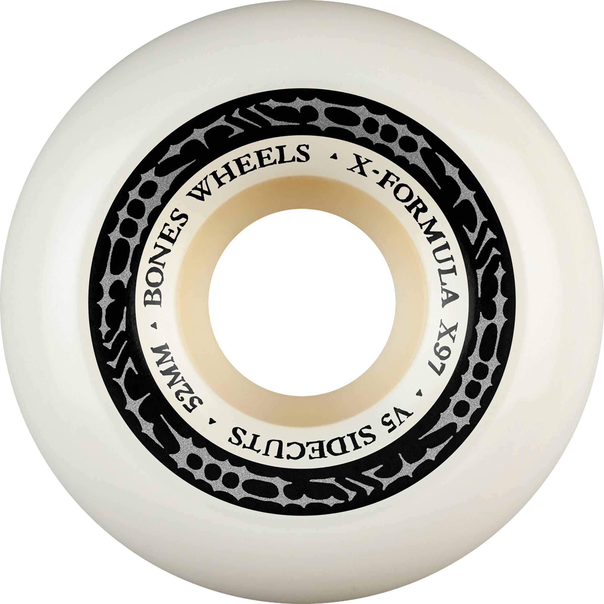 Bones X Formula V5 Sidecuts Skateboard Wheels 97a 52mm Skateboard Wheels