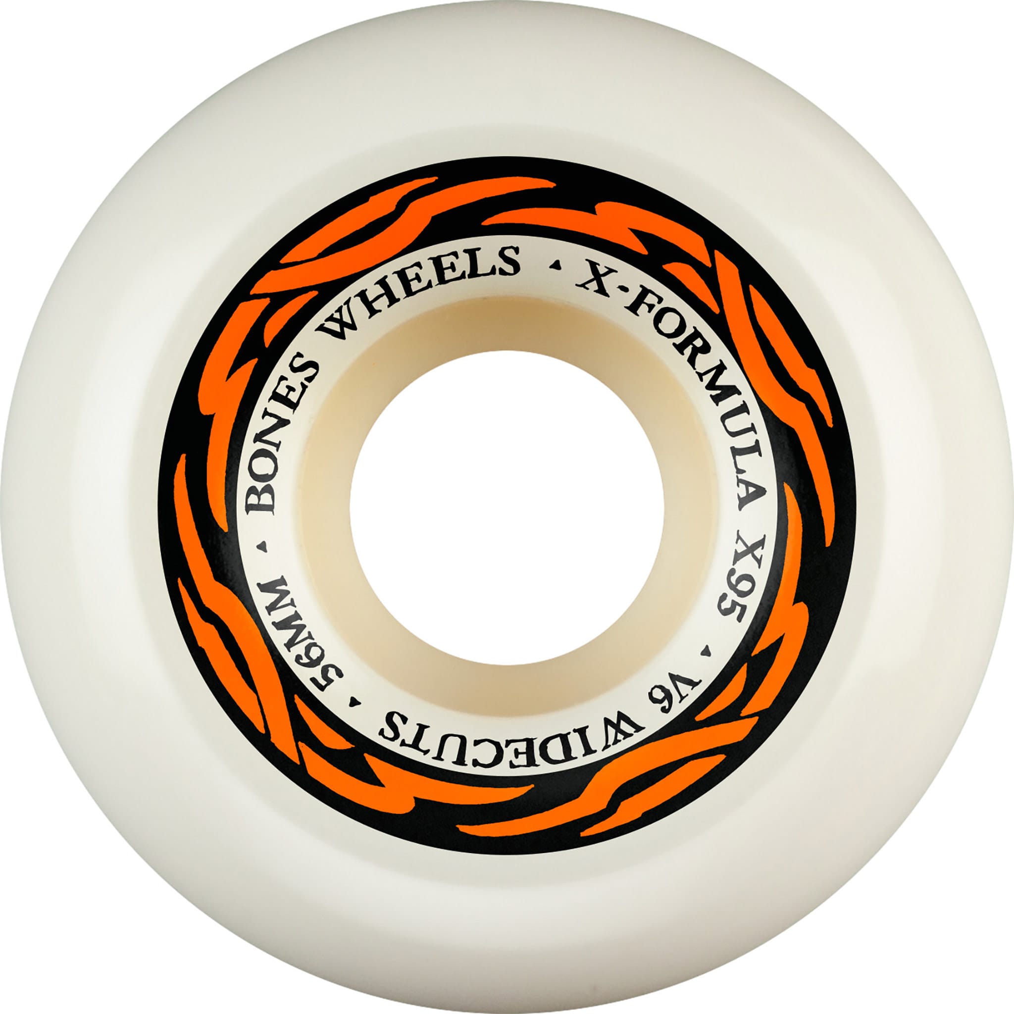 Bones X Formula V5 Widecuts Skateboard Wheels 95a 56mm Skateboard Wheels